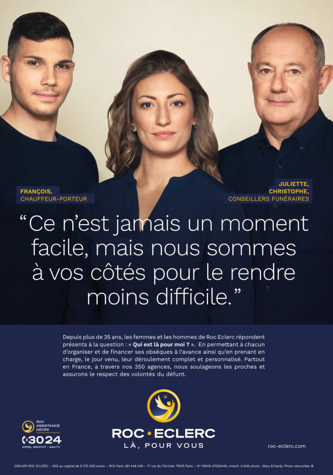 CAMPAGNE MEDIA ROC ECLERC - AGENCE  W CONRAN DESIGN 