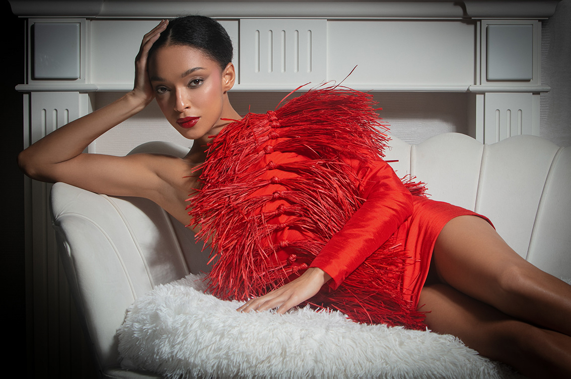 EDITORIAL COUTURE FASHION SPIDER MAGAZINE