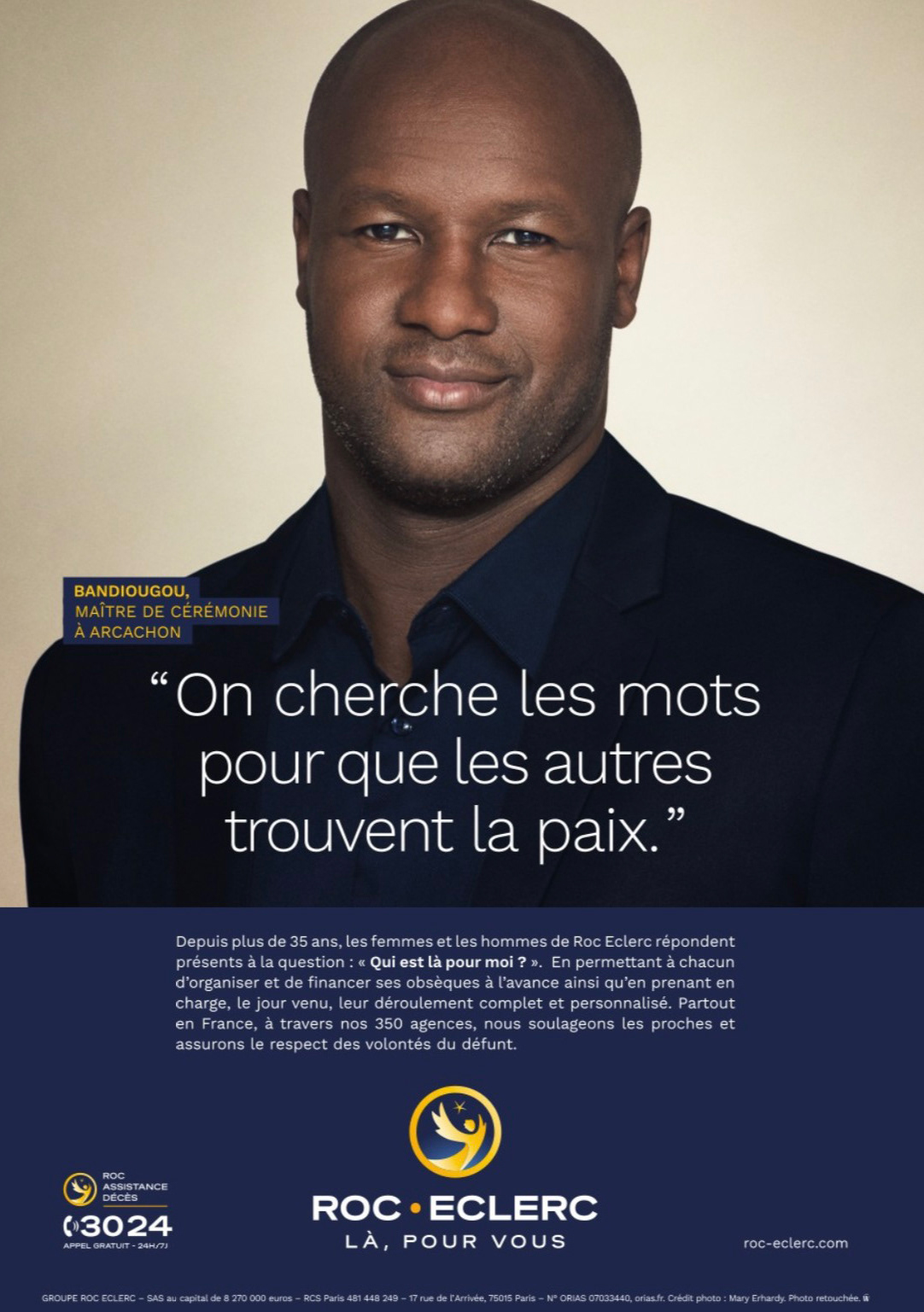 CAMPAGNE MEDIA ROC ECLERC - AGENCE  W CONRAN DESIGN 