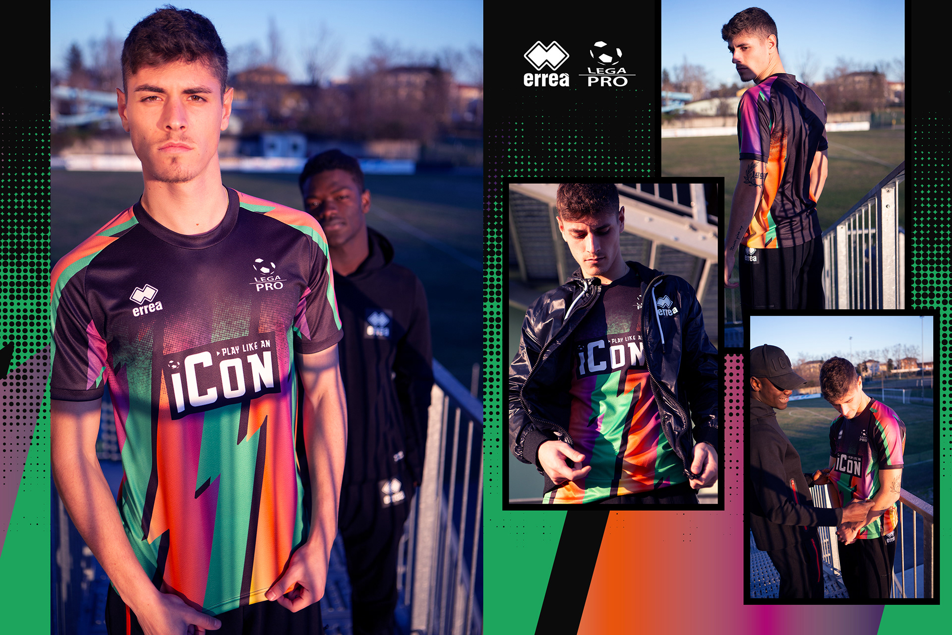 alberto mariani - Erreà x Lega Pro - Experimental 3rd kit - workshop