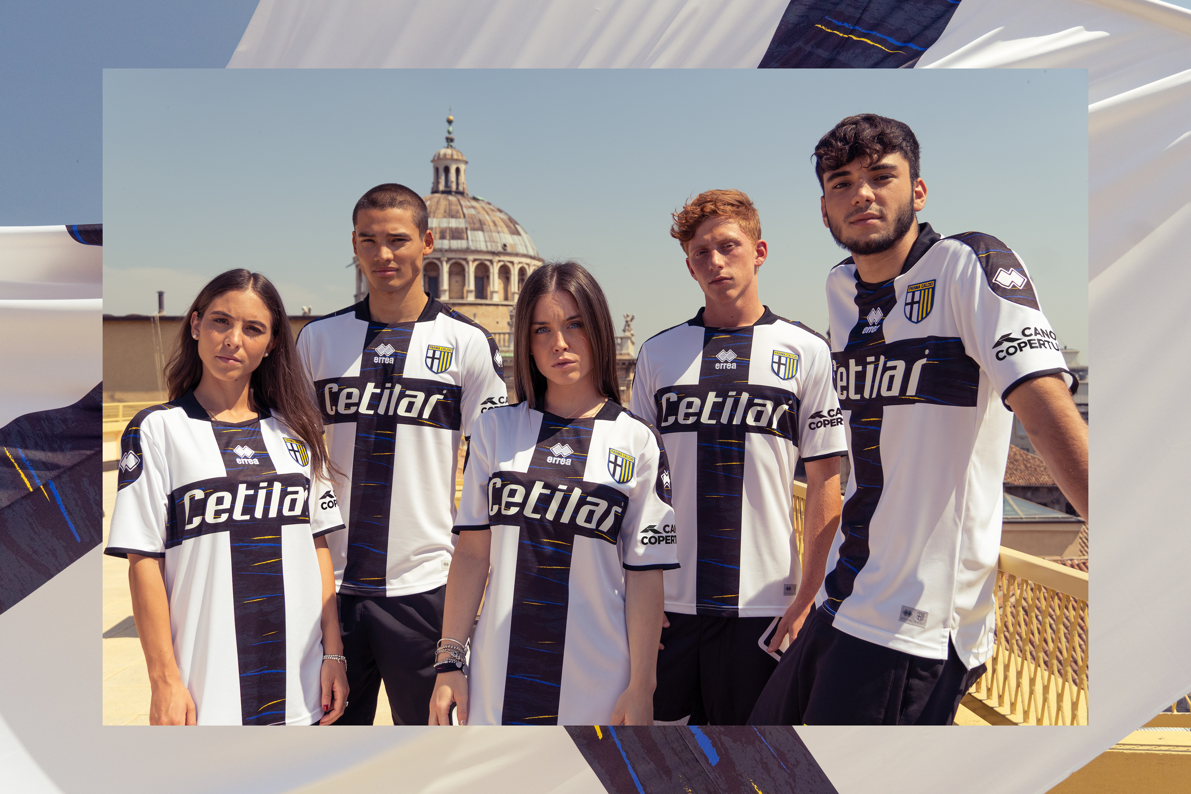 Parma Calcio 1913 Errea 2018/19 Home, Away and Third Kits