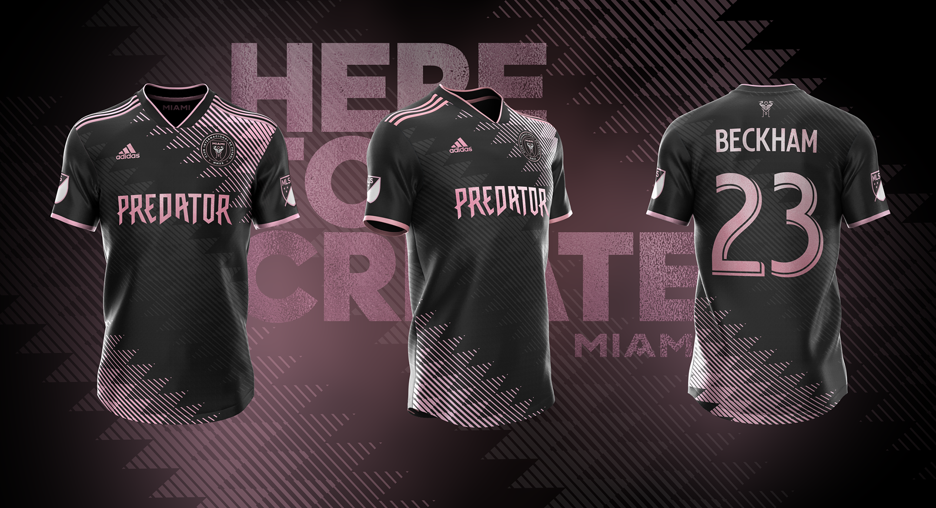 Inter Miami x Miami Heat Viceversa Jersey - FIFA Kit Creator Showcase