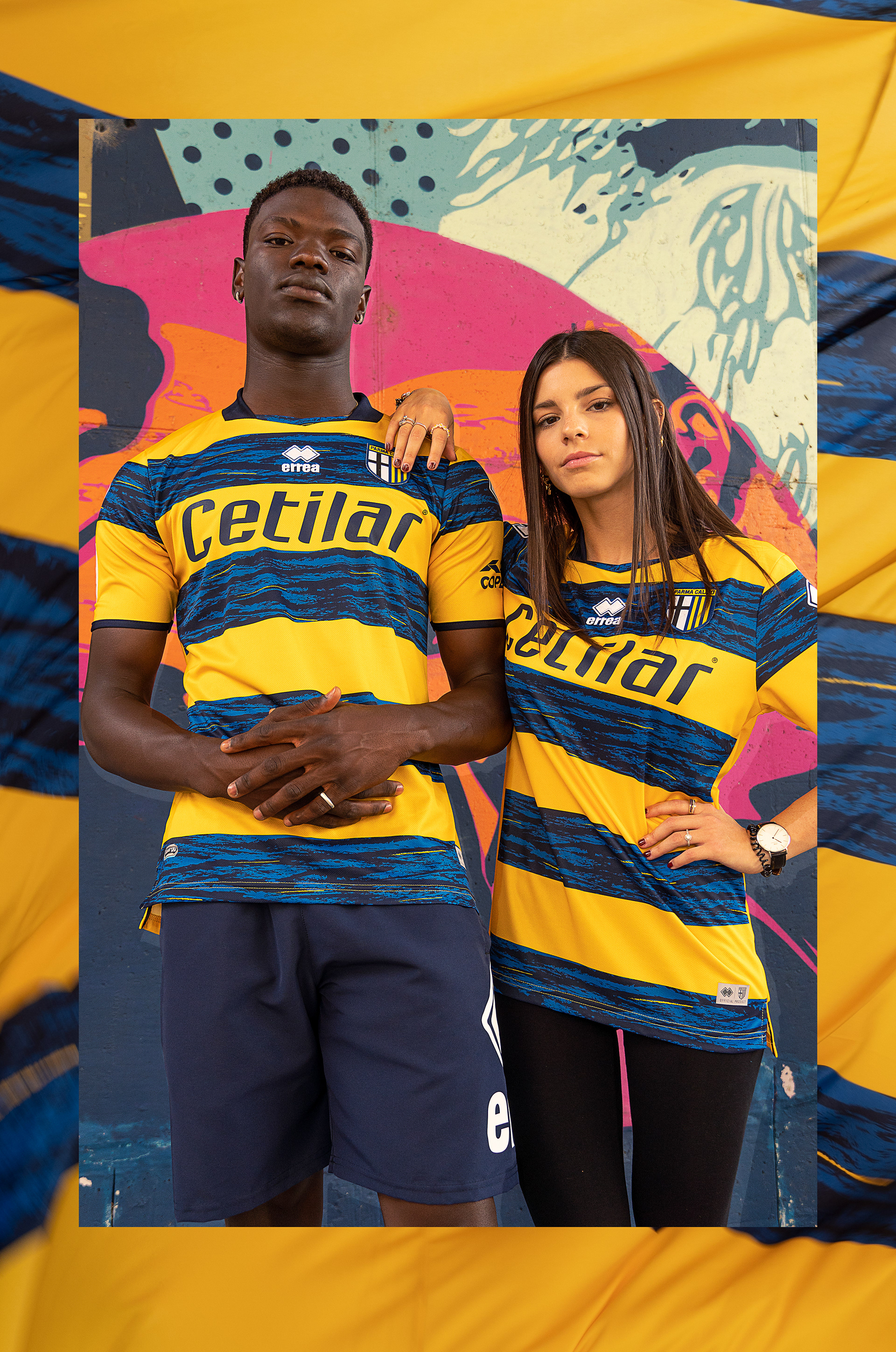 Parma Calcio 1913 Errea 2018/19 Home, Away and Third Kits