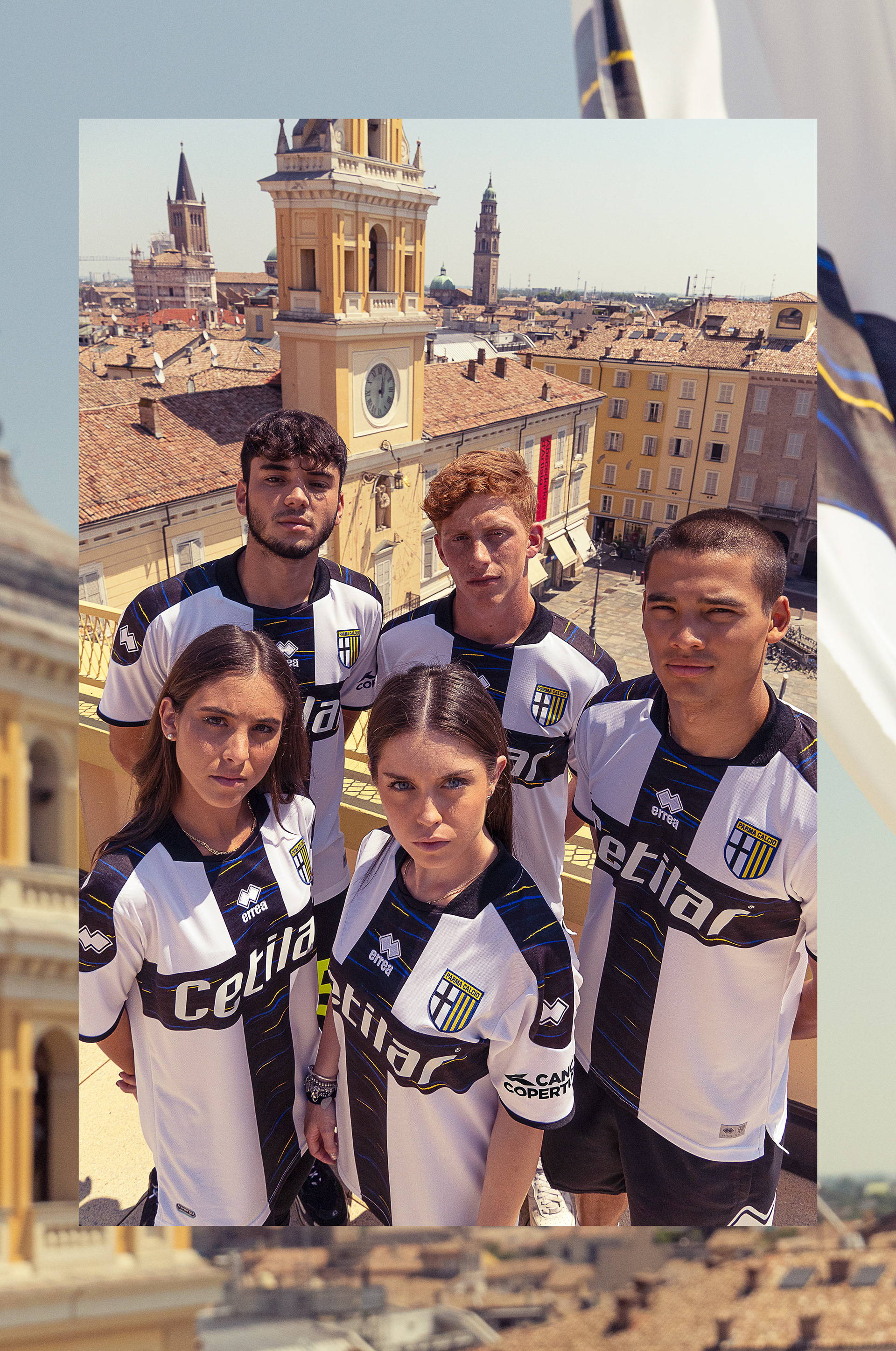 Parma Calcio 1913 Errea 2018/19 Home, Away and Third Kits