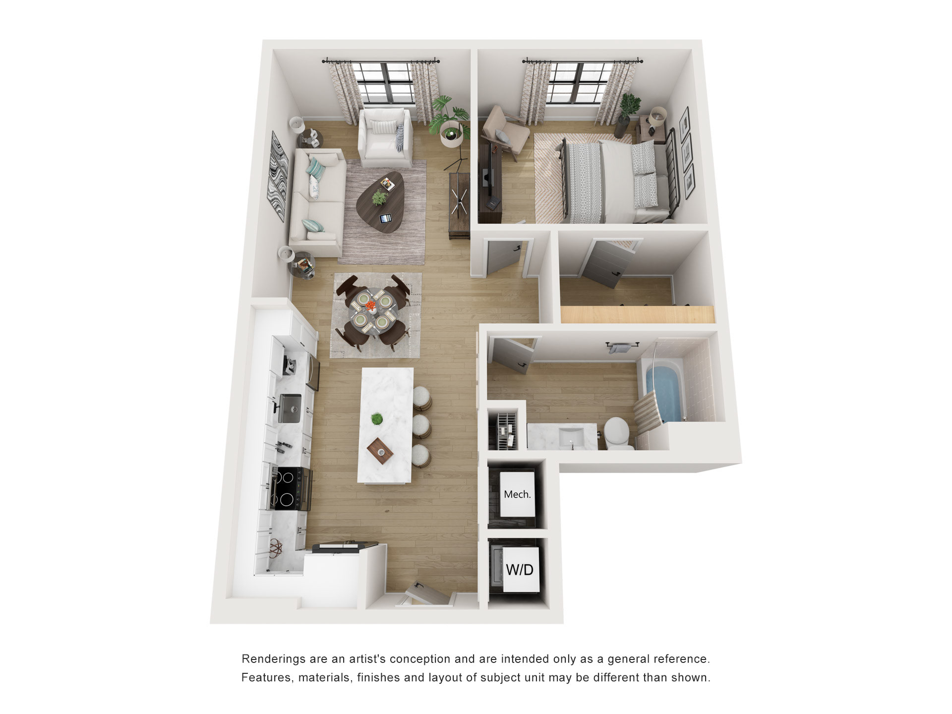 Marea Multifamily 3D Floor Plan