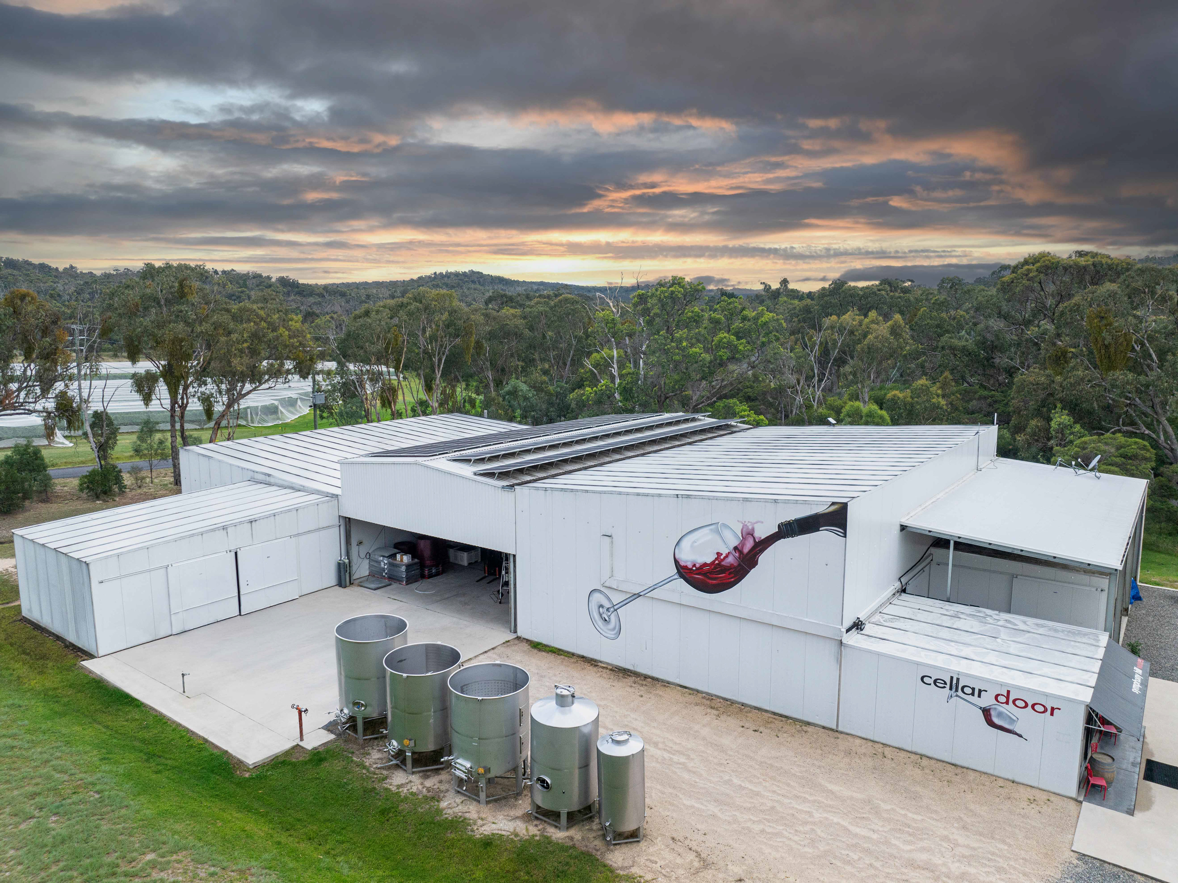 Symphony Hill Winery & Cellar Door Property Drone Photography & Videography