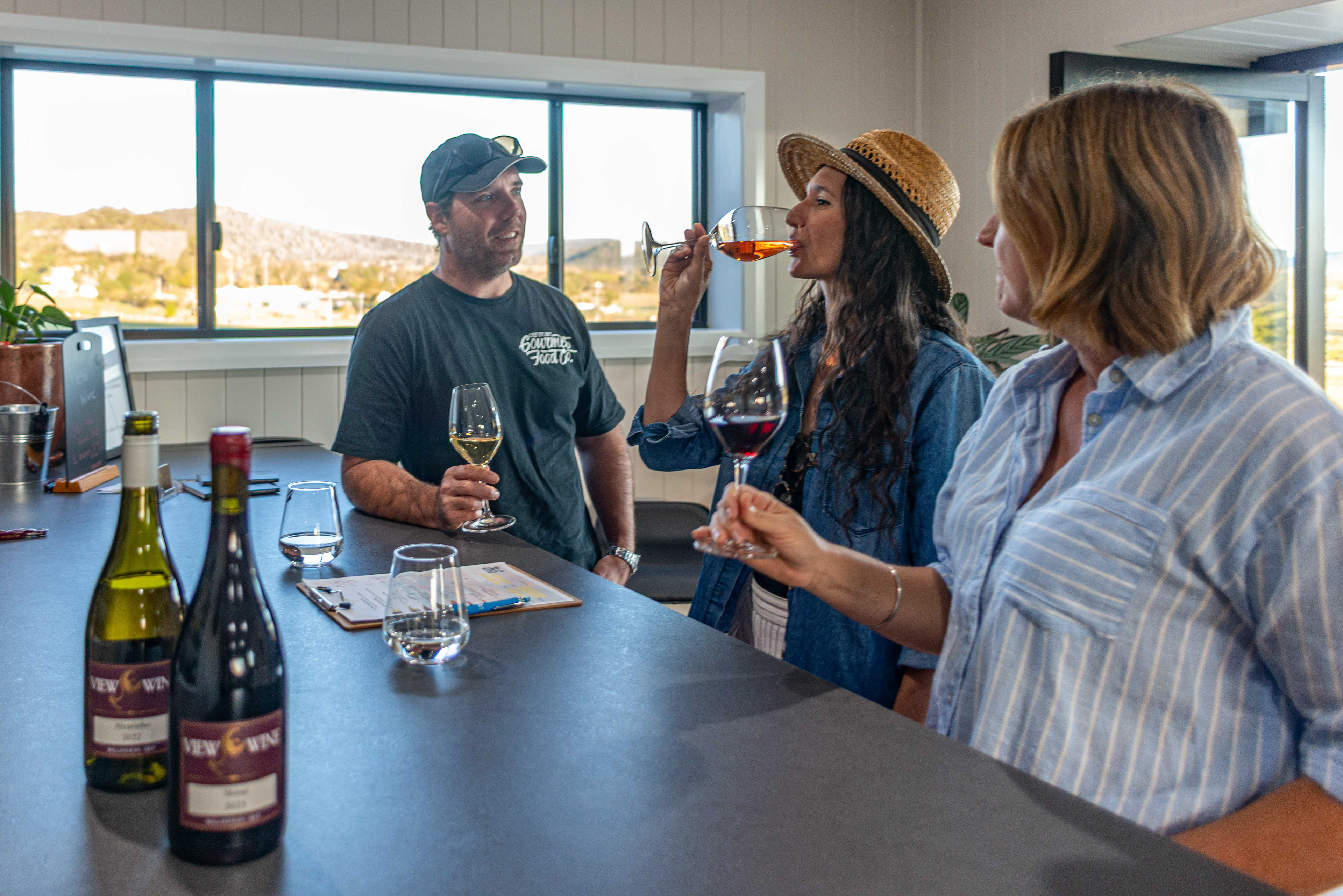 View Wines Wine Cellar Door Opening