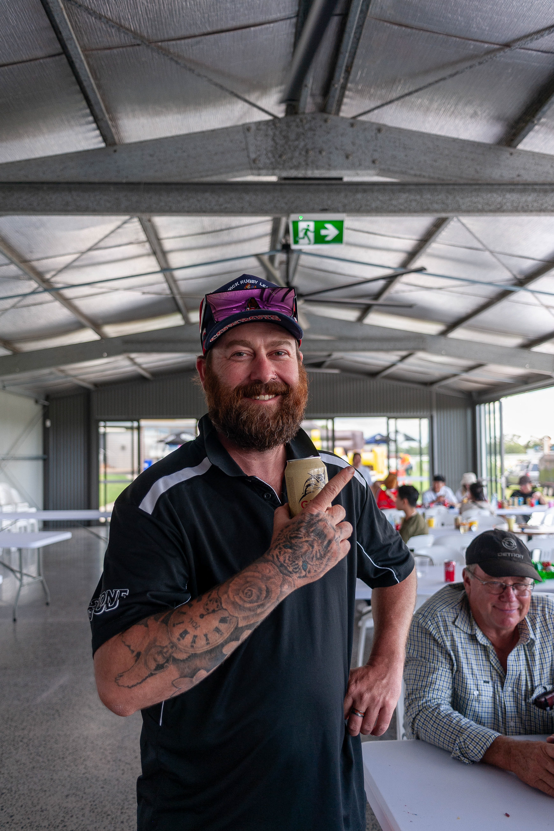 Shot by second shooter Brogey Harrison