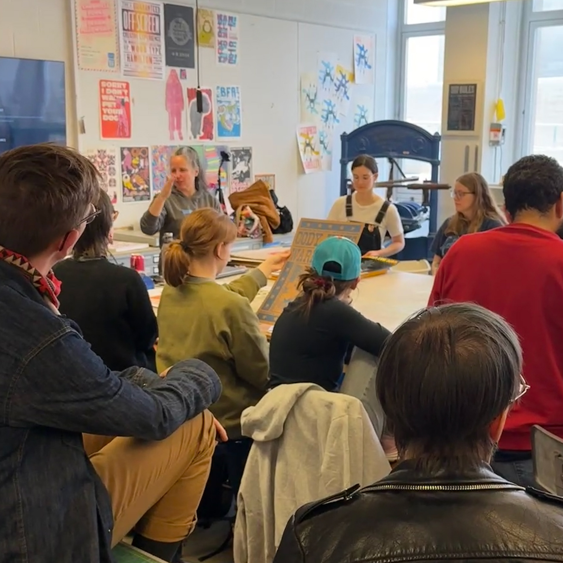 Celene Aubrey visit in 2025 | Class lecture