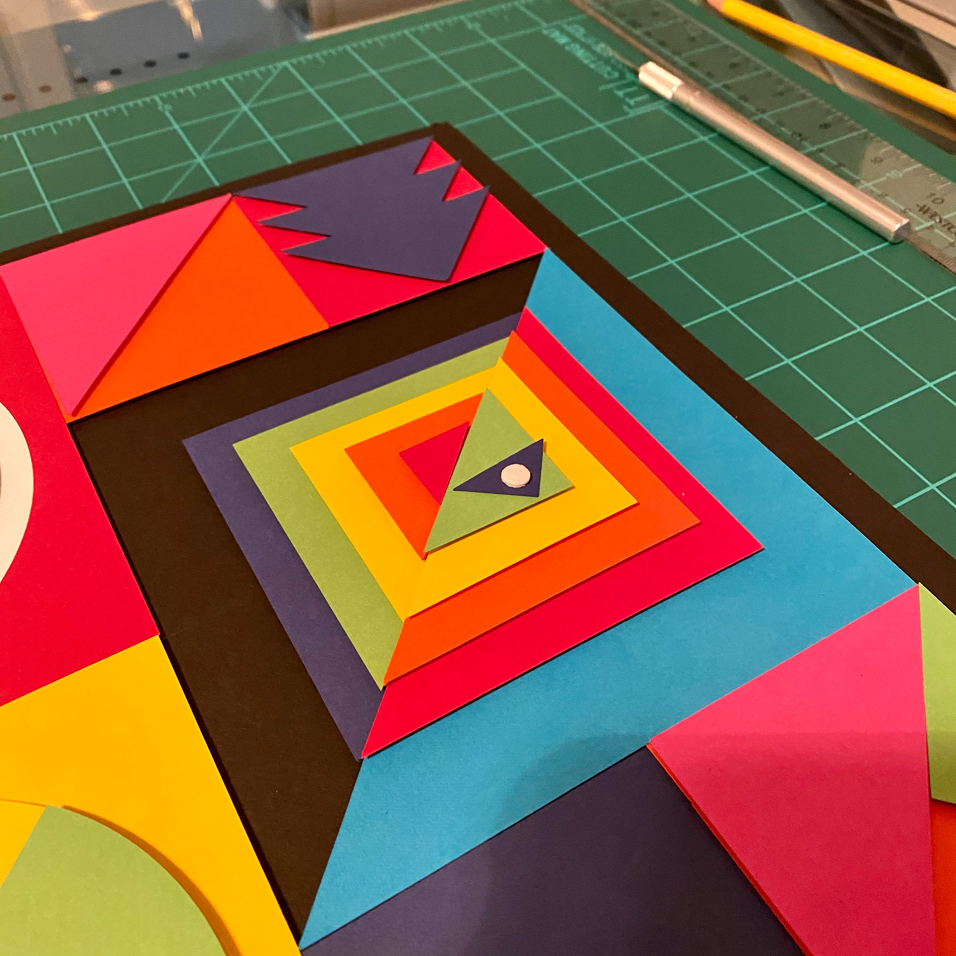 Attaching the last piece