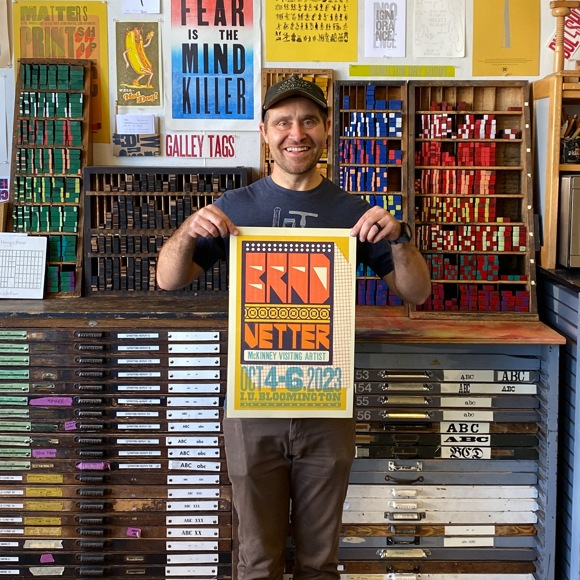 Brad Vetter's visit in 2023