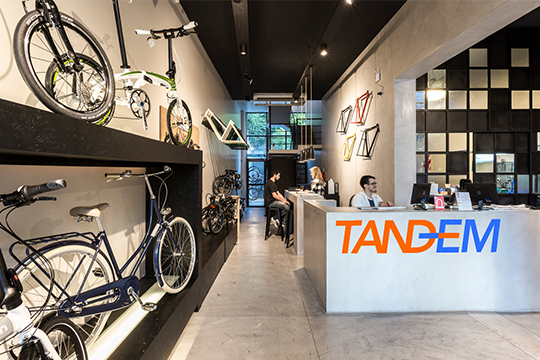 Interior of store