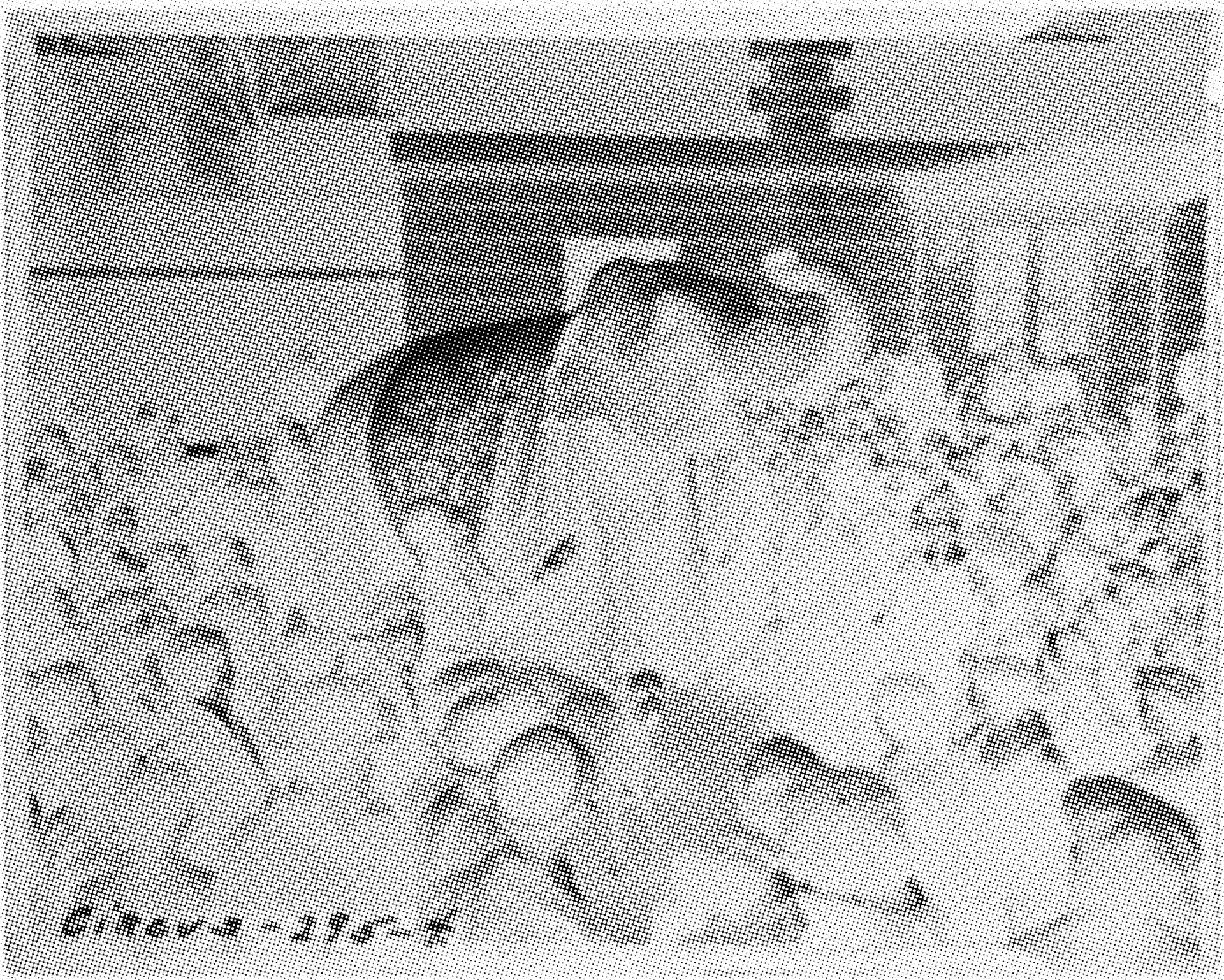 Halftone Image Inverted for Laser Cutting