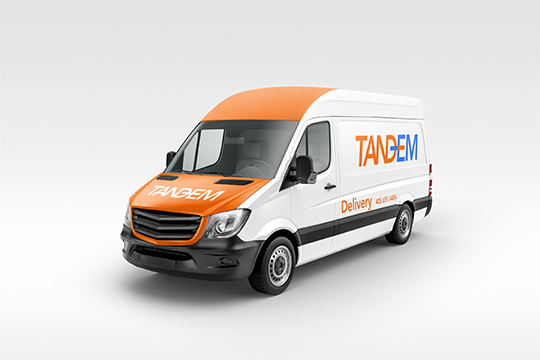 Delivery van