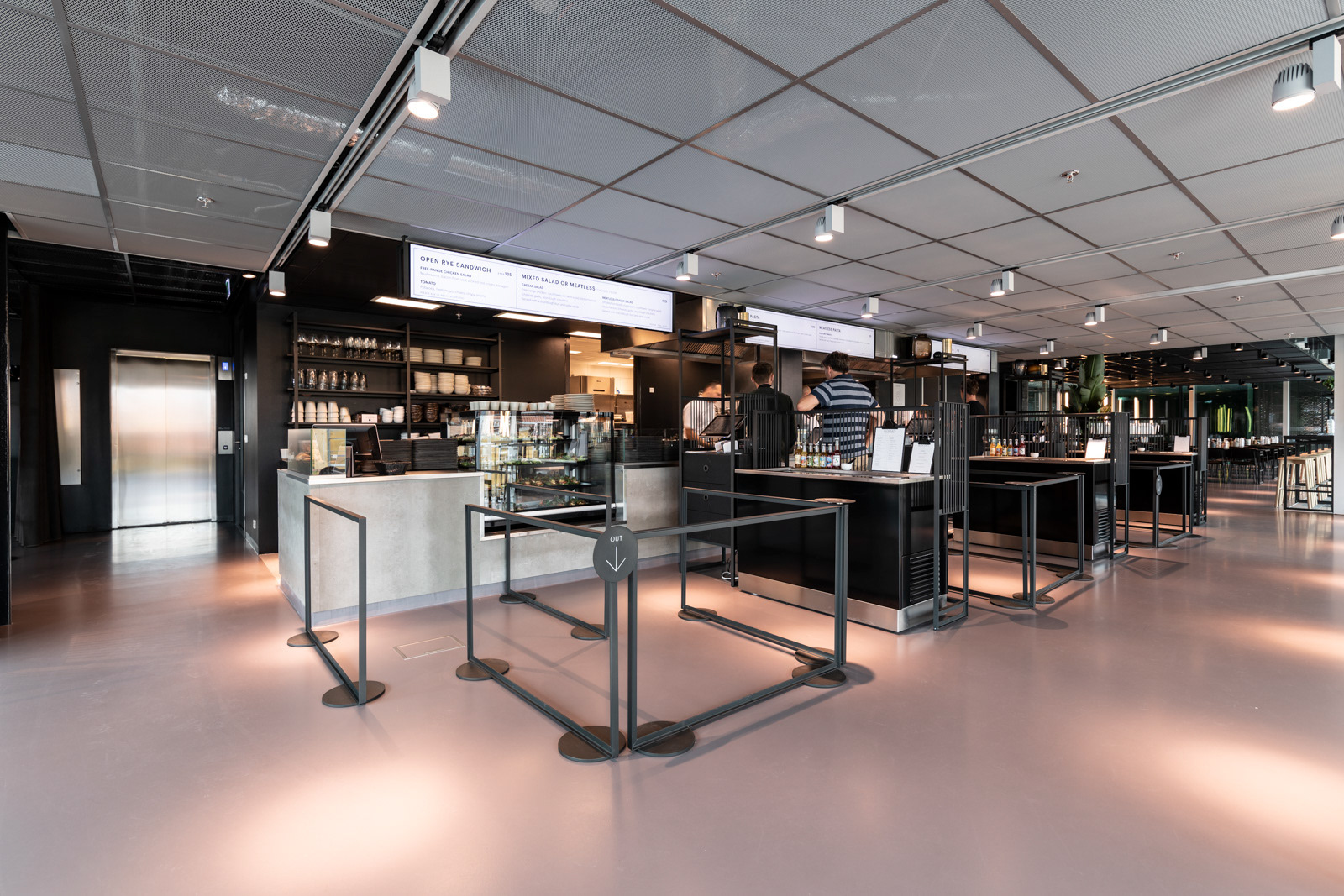 BLOX EATS - cafeteria and foodhall in Copenhagen - photo Martin Kaufmann