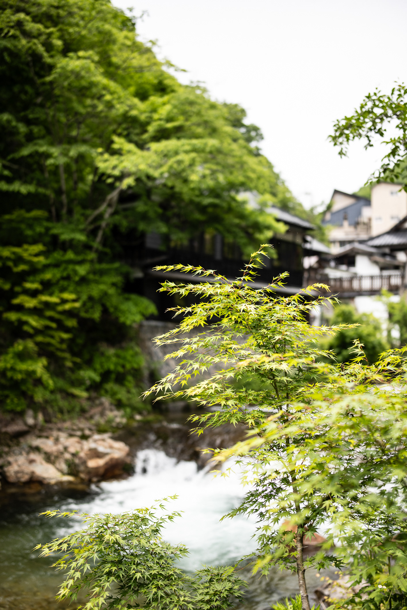 Look towards the First Annex at Takaragawa Onsen