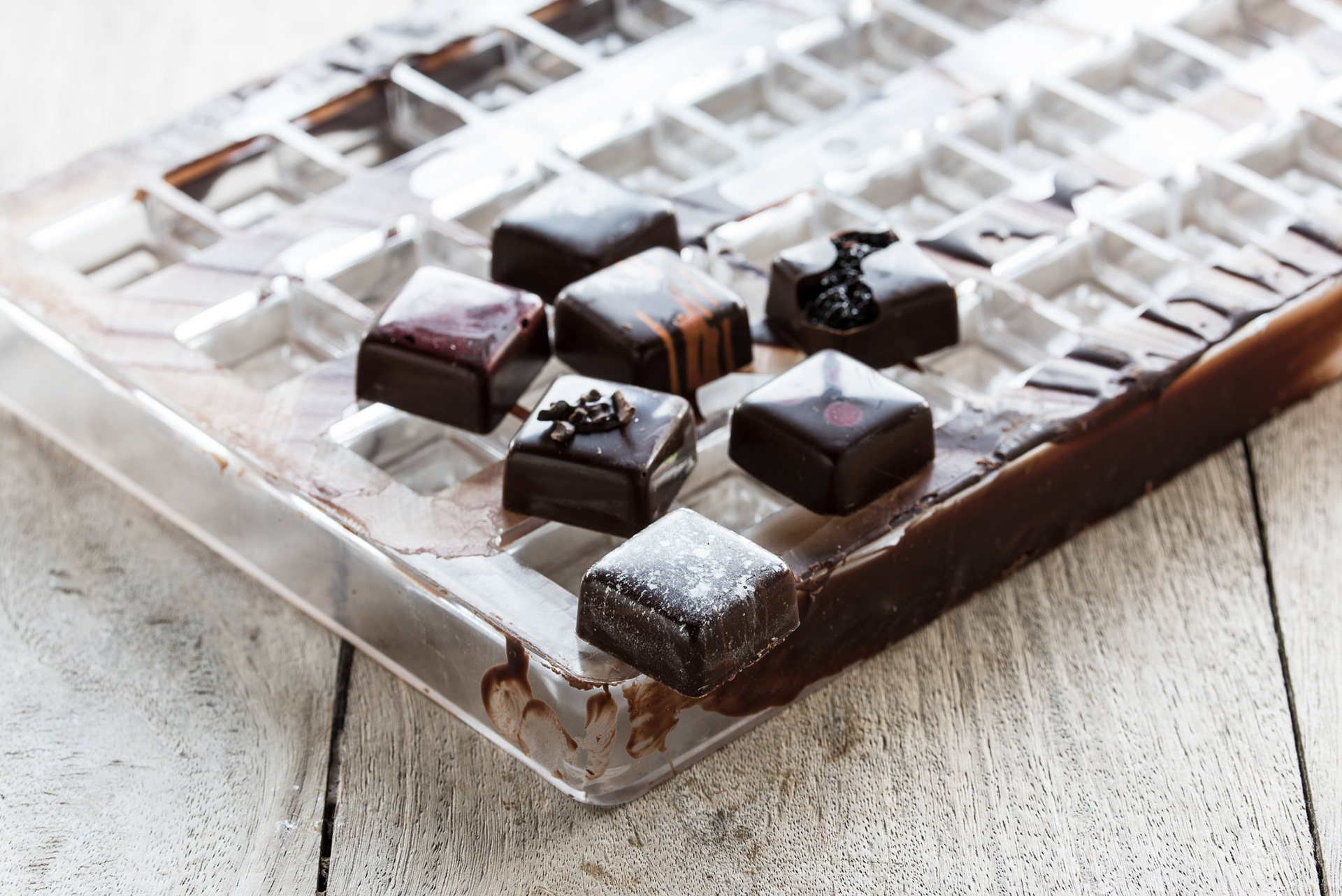 Different chocolates - Peter Svenningsen chocolatier - chocolate - photo Martin Kaufmann