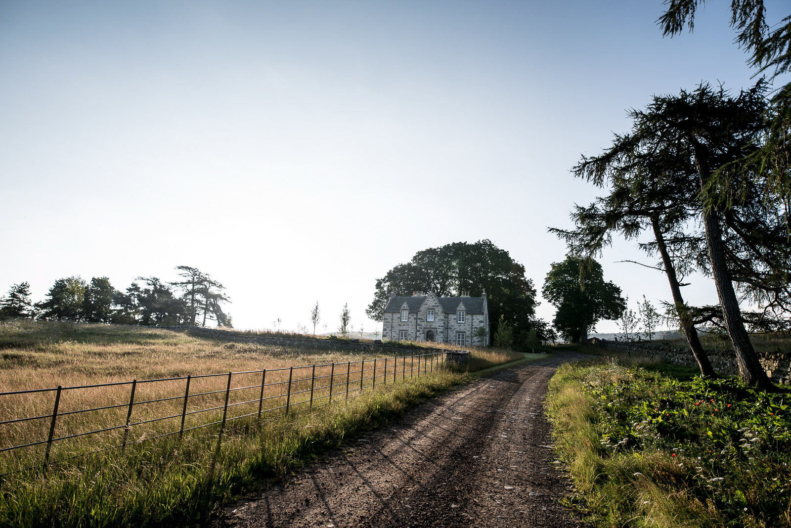 Killiehuntly Farmhouse in Scotland - photo Martin Kaufmann