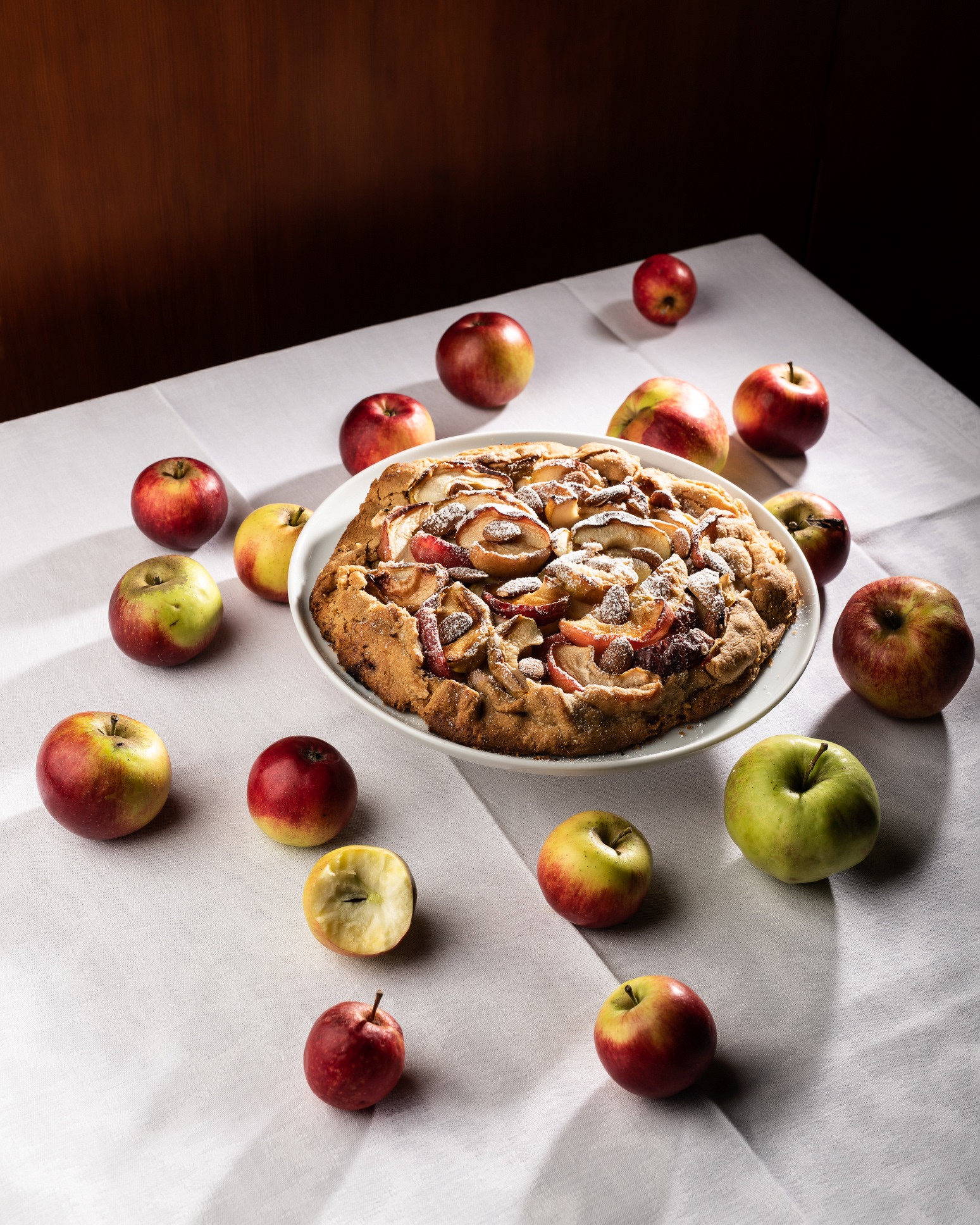 GALETTE WITH APPLES - food feature in Egoista Magazine - photo Martin Kaufmann