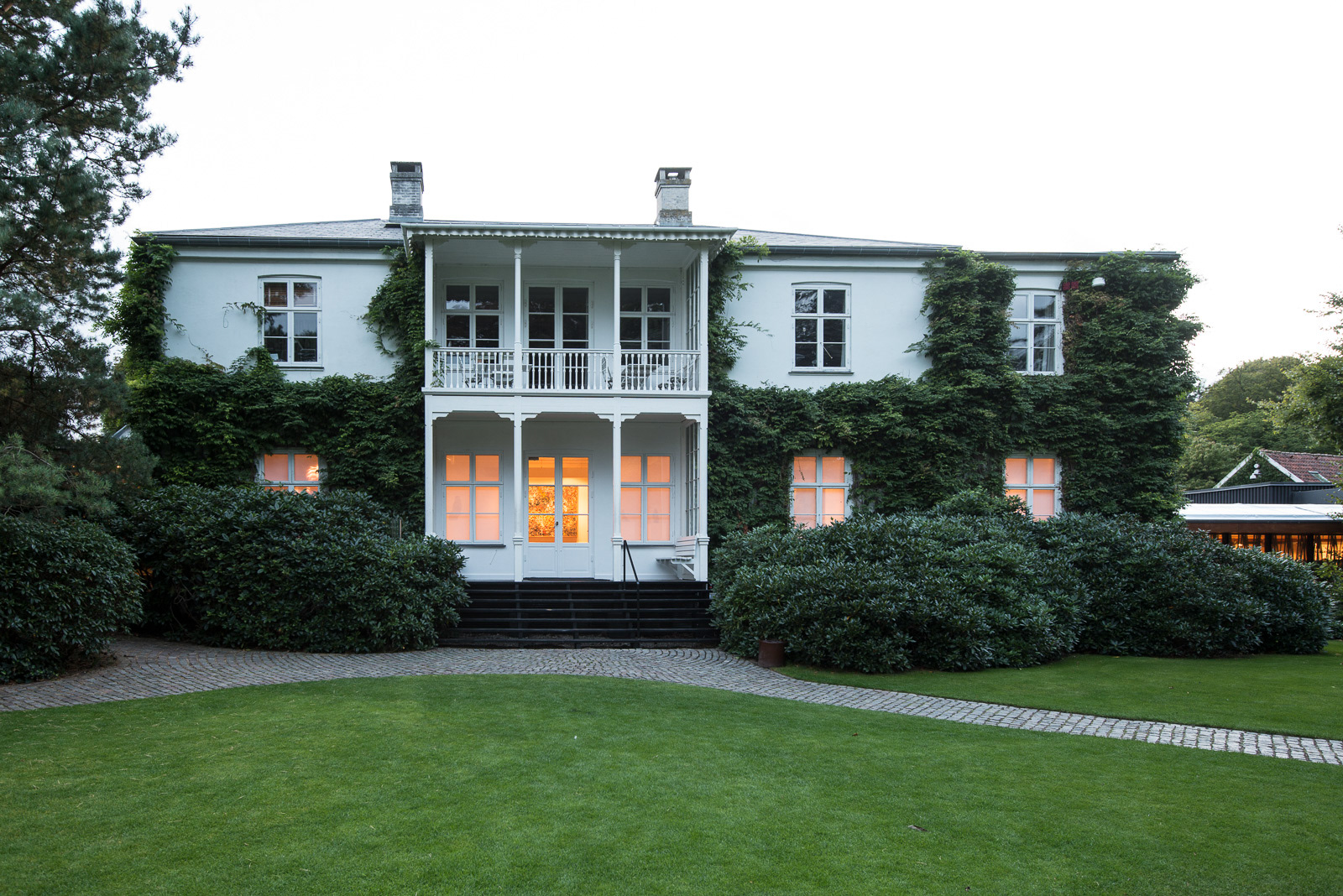 The old house at Louisiana - Louisiana Museum of Modern Art, Denmark - for Cereal Magazine Vol 1 - photo Martin Kaufmann