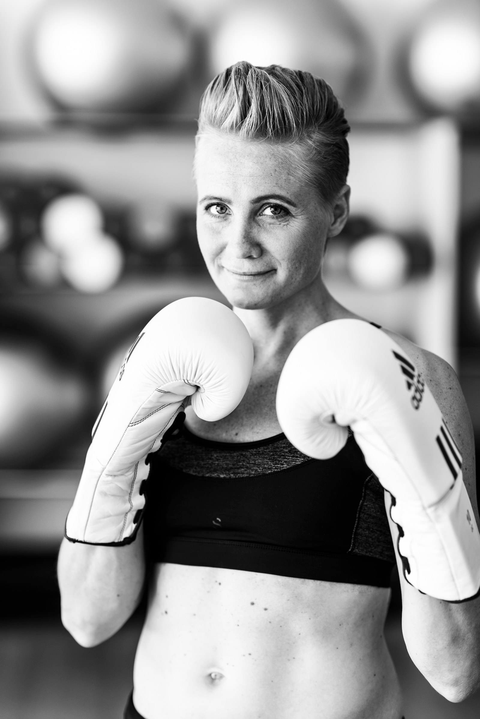 Working with European Boxing Champion, Vinnie Davida Søndergaard - photo Martin Kaufmann
