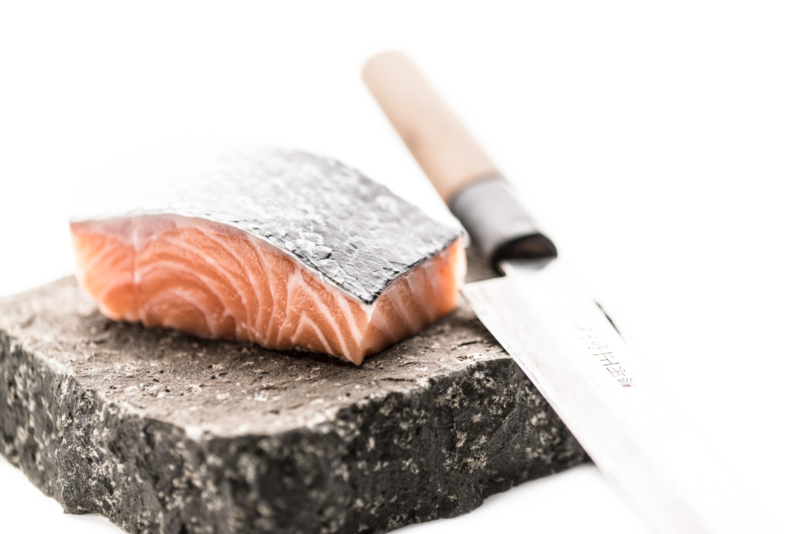Salmon from the Faroe Islands - working on a branding campaign - photo Martin Kaufmann