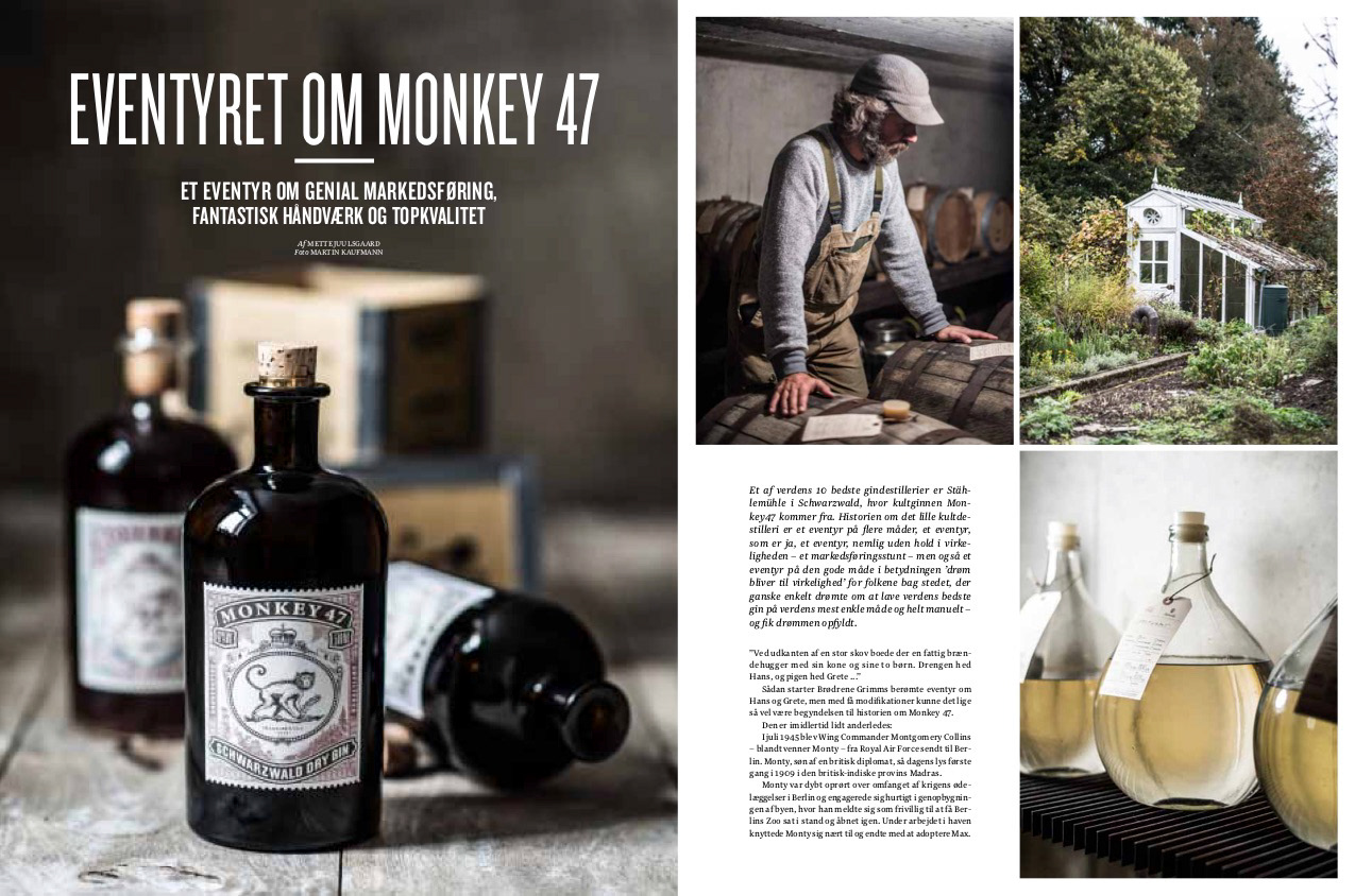 Gastro Magazine - Monkey 47 Gin - photo Martin Kaufmann