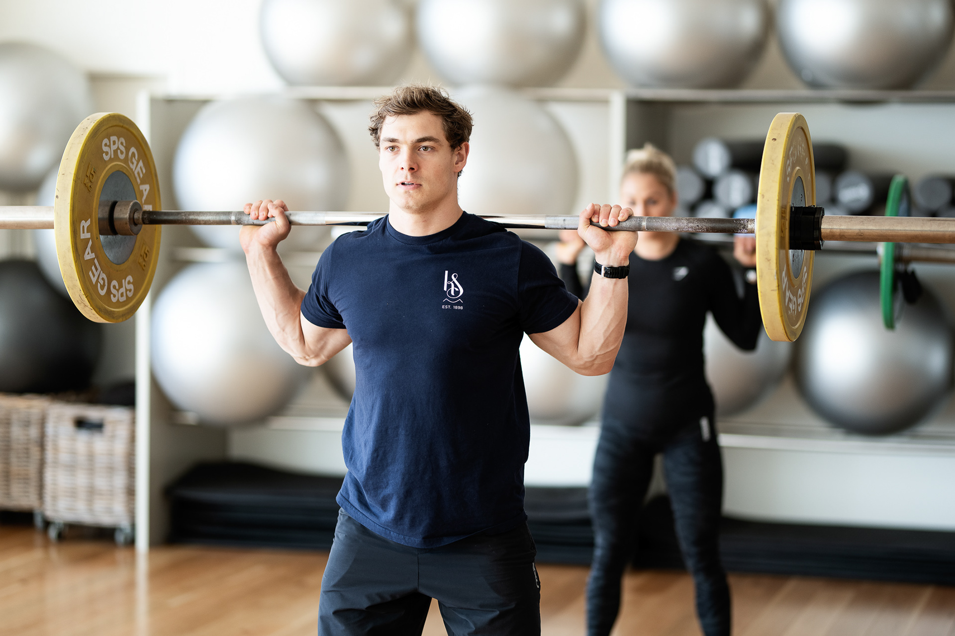 Thomas Strøier (Thomas Stroier) and Olivia Damgaard - Crossfit  - photo Martin Kaufmann