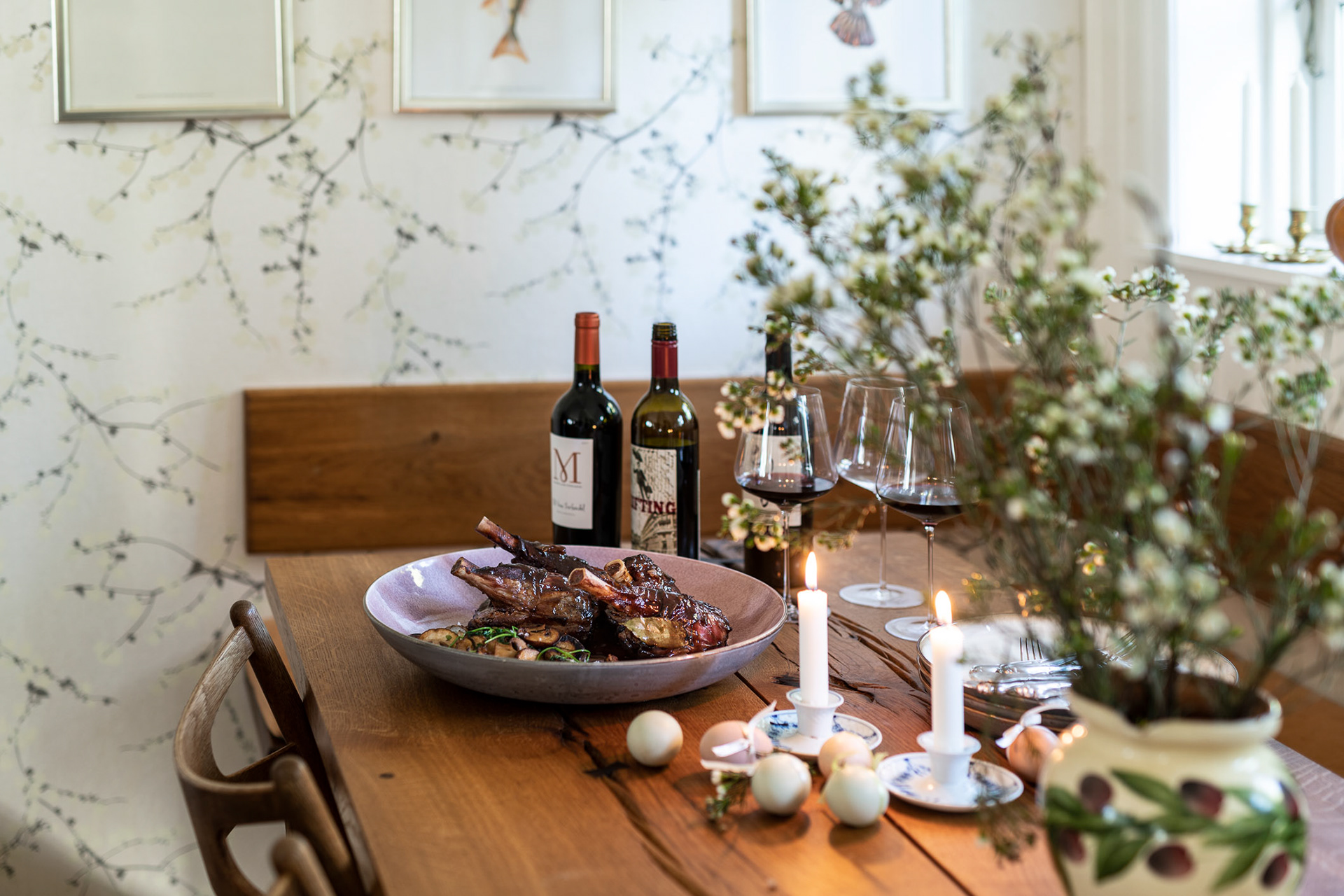 Dinner - Loegismose Easter Magazine - photo Martin Kaufmann