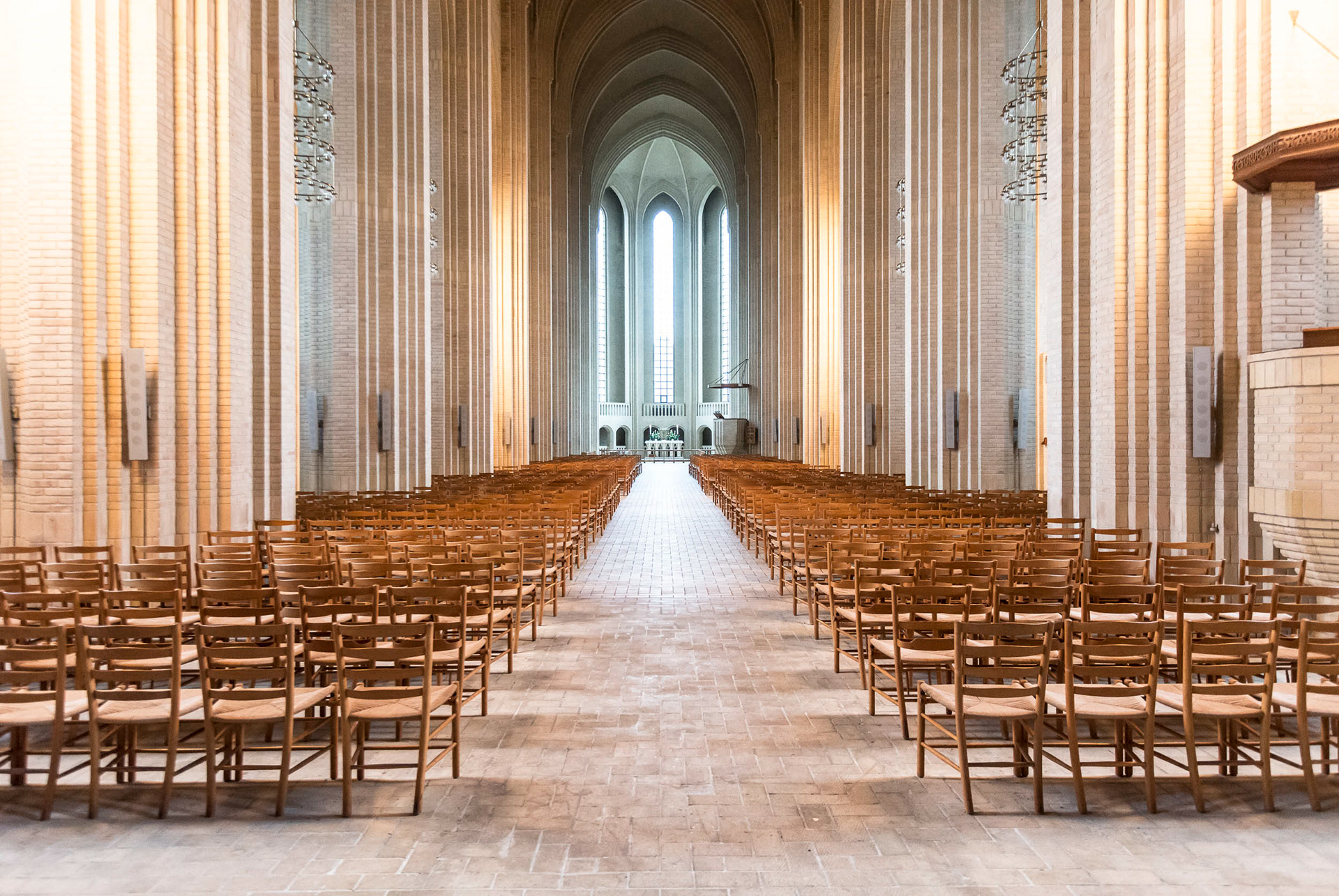 Grundtvigs Kirken - Copenhagen guide book - images for Cereal Magazine - photo Martin Kaufmann