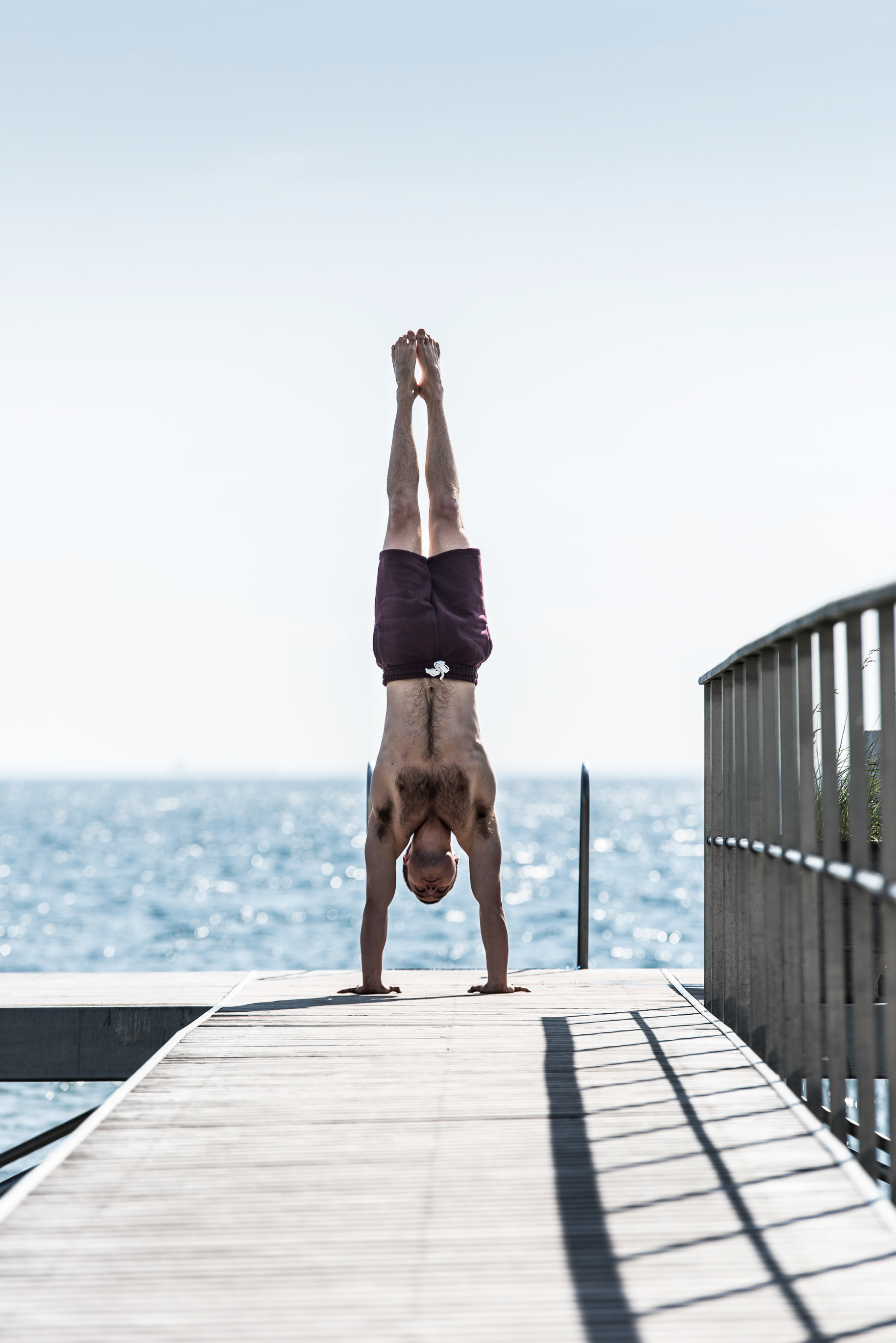 Gymnastics / Mobility with Jonas Thylstrup - at Kurhotel Skodsborg - photo Martin Kaufmann