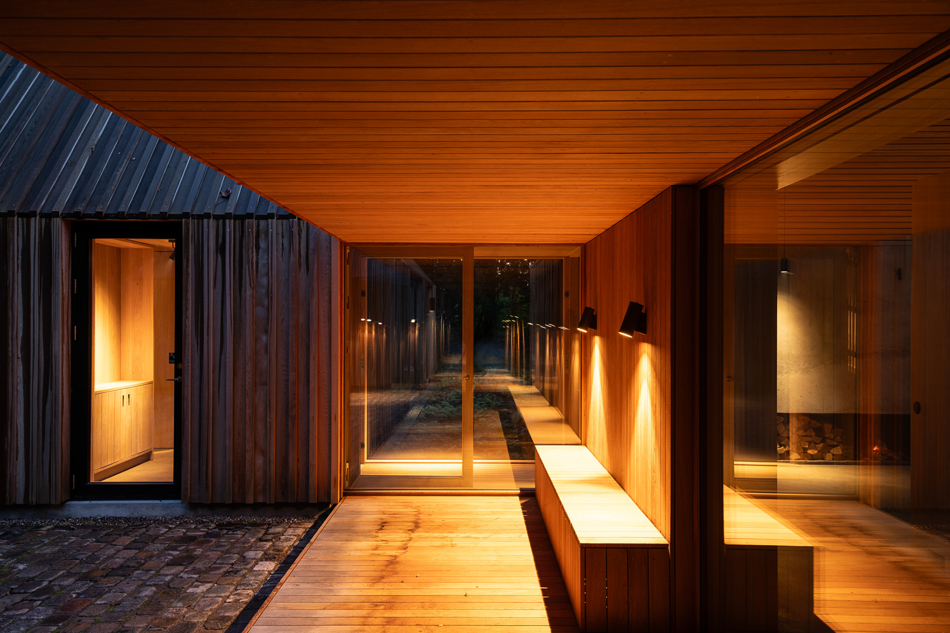 Courtyard - Storskovvej Cluster, Denmark - photo Martin Kaufmann