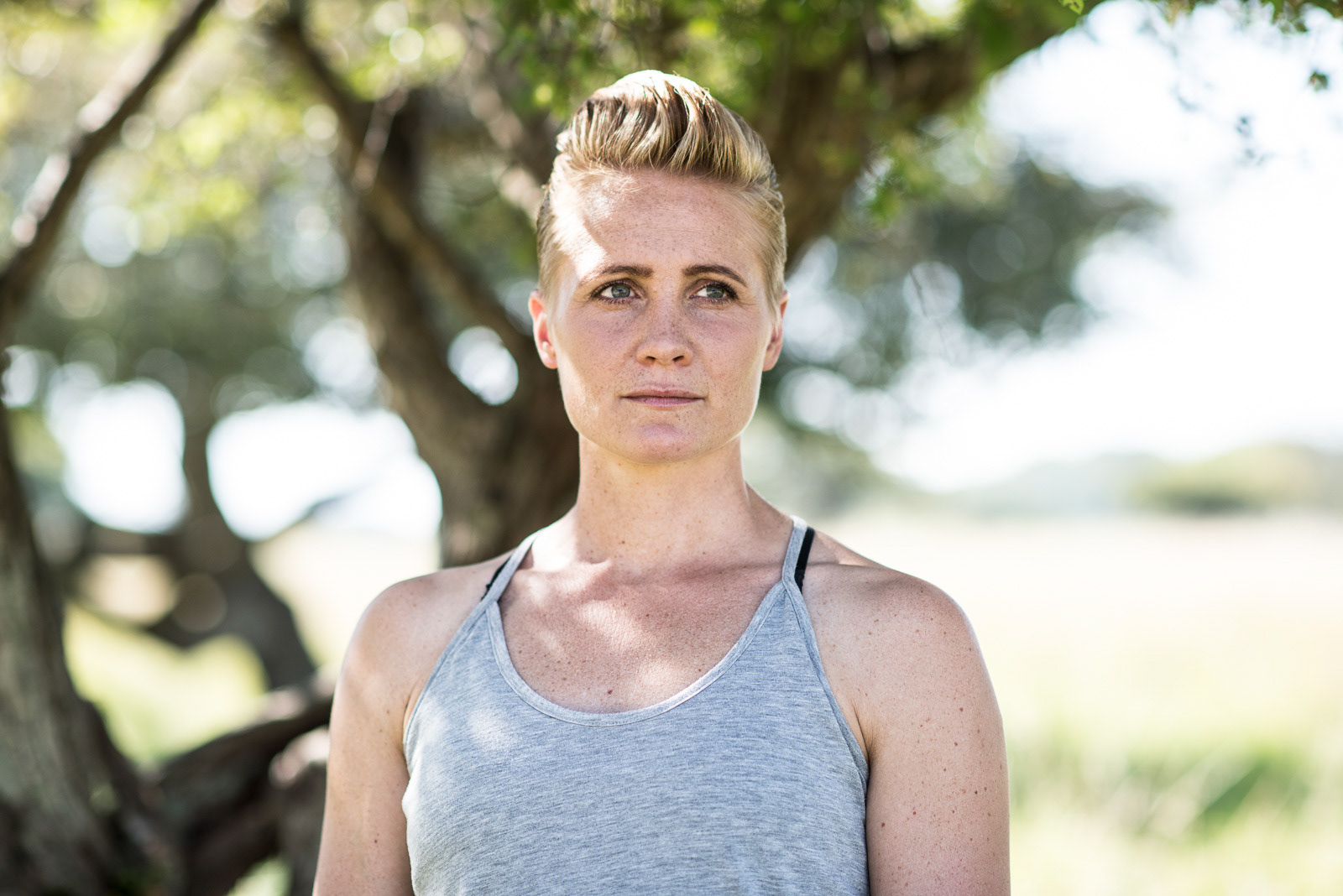 Working with European Boxing Champion, Vinnie Davida Søndergaard - photo Martin Kaufmann