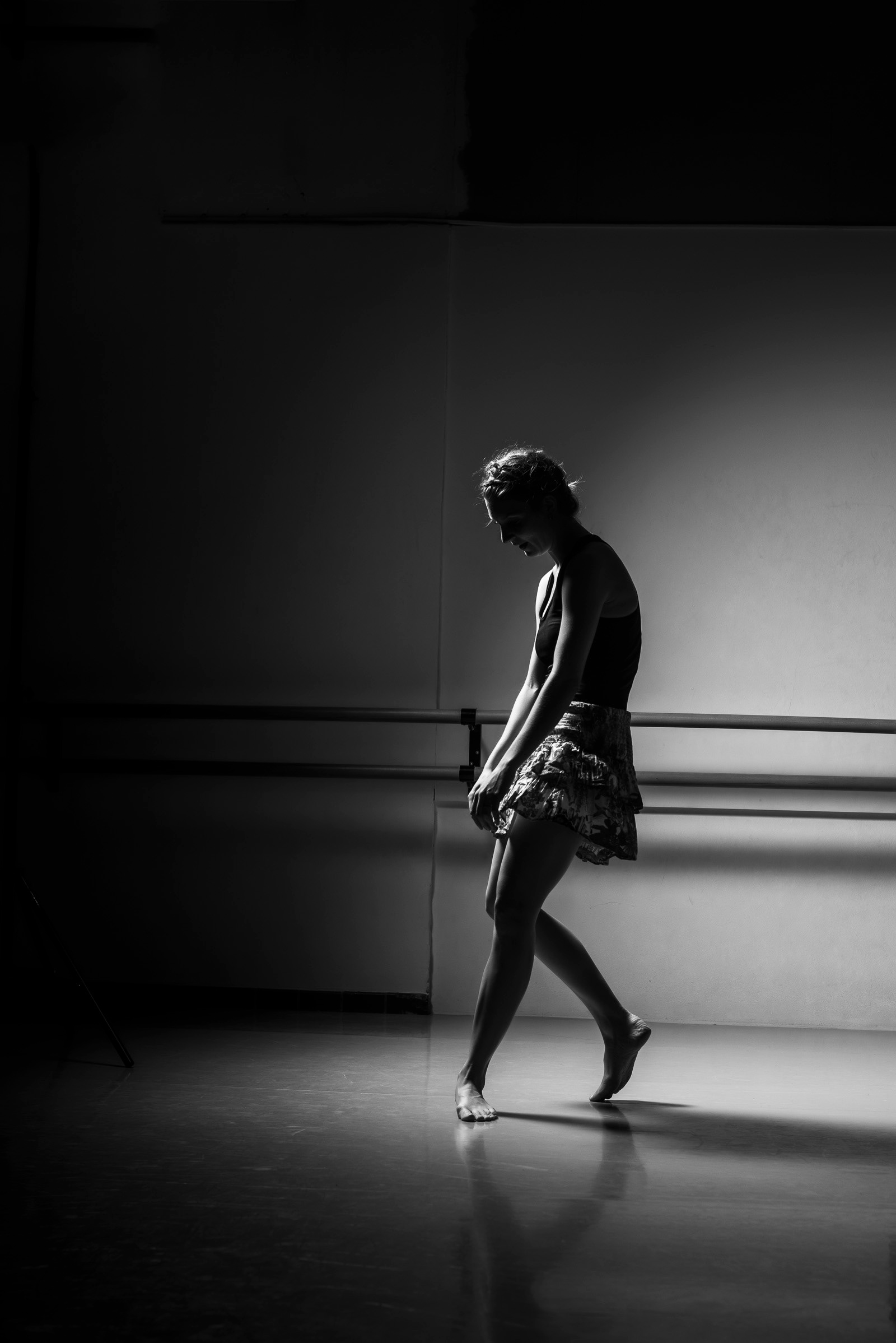 Ballet dancer Helle Friang - photo Martin Kaufmann