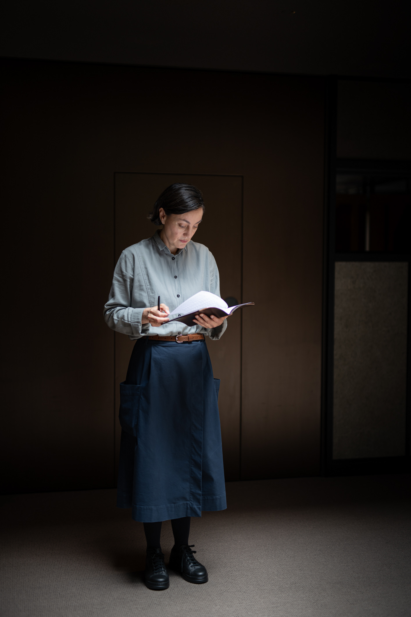 The beautiful scene entering Noma at Ace Hotel in Kyoto