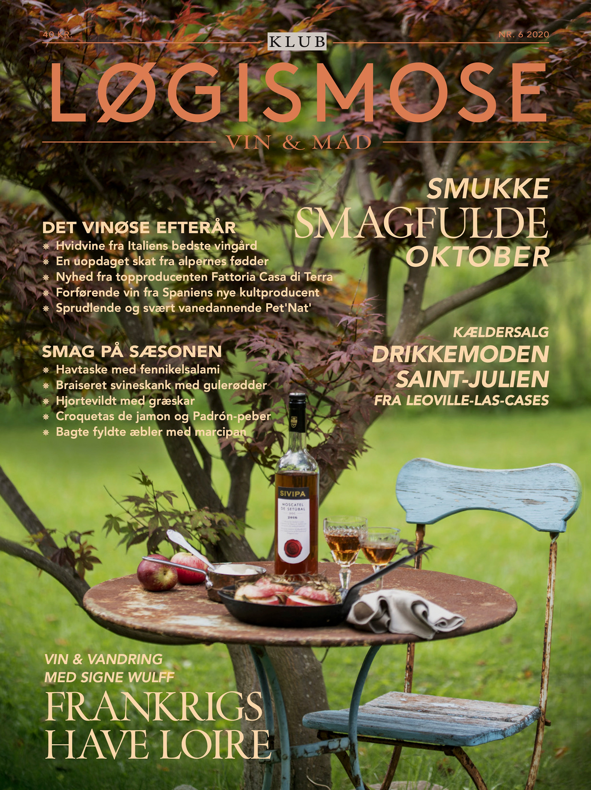 Front page - Løgismose Magazine - photo Martin Kaufmann
