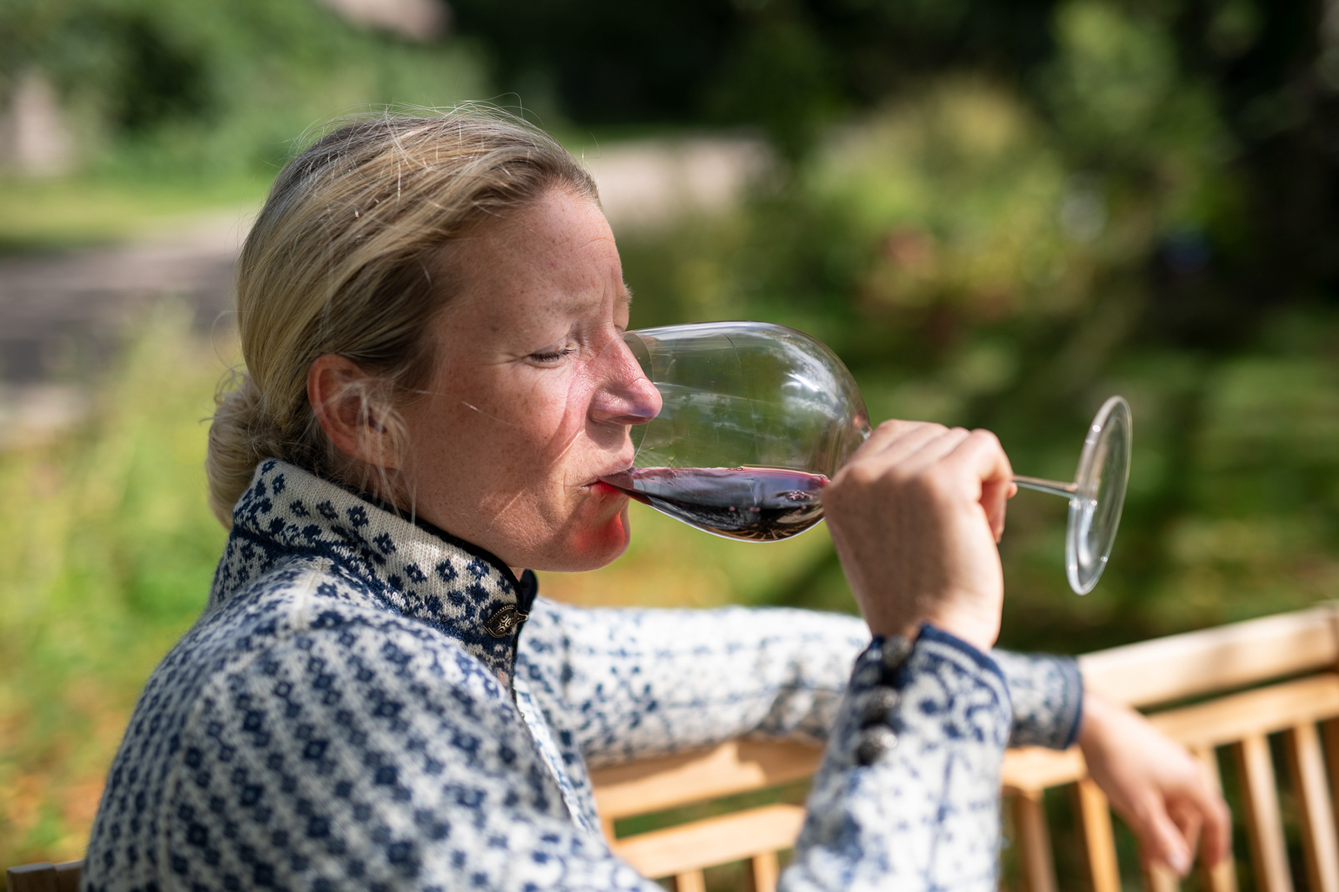 Thilde Maarbjerg - Image made for Løgismose Magazine - food and wine - photo Martin Kaufmann