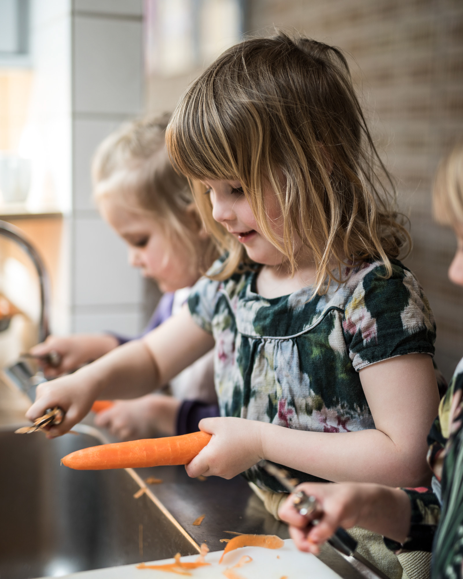Cookbook for kindergardens in the Municipality of Copenhagen - made in corporation with Meyers Madhus - photo Martin Kaufmann
