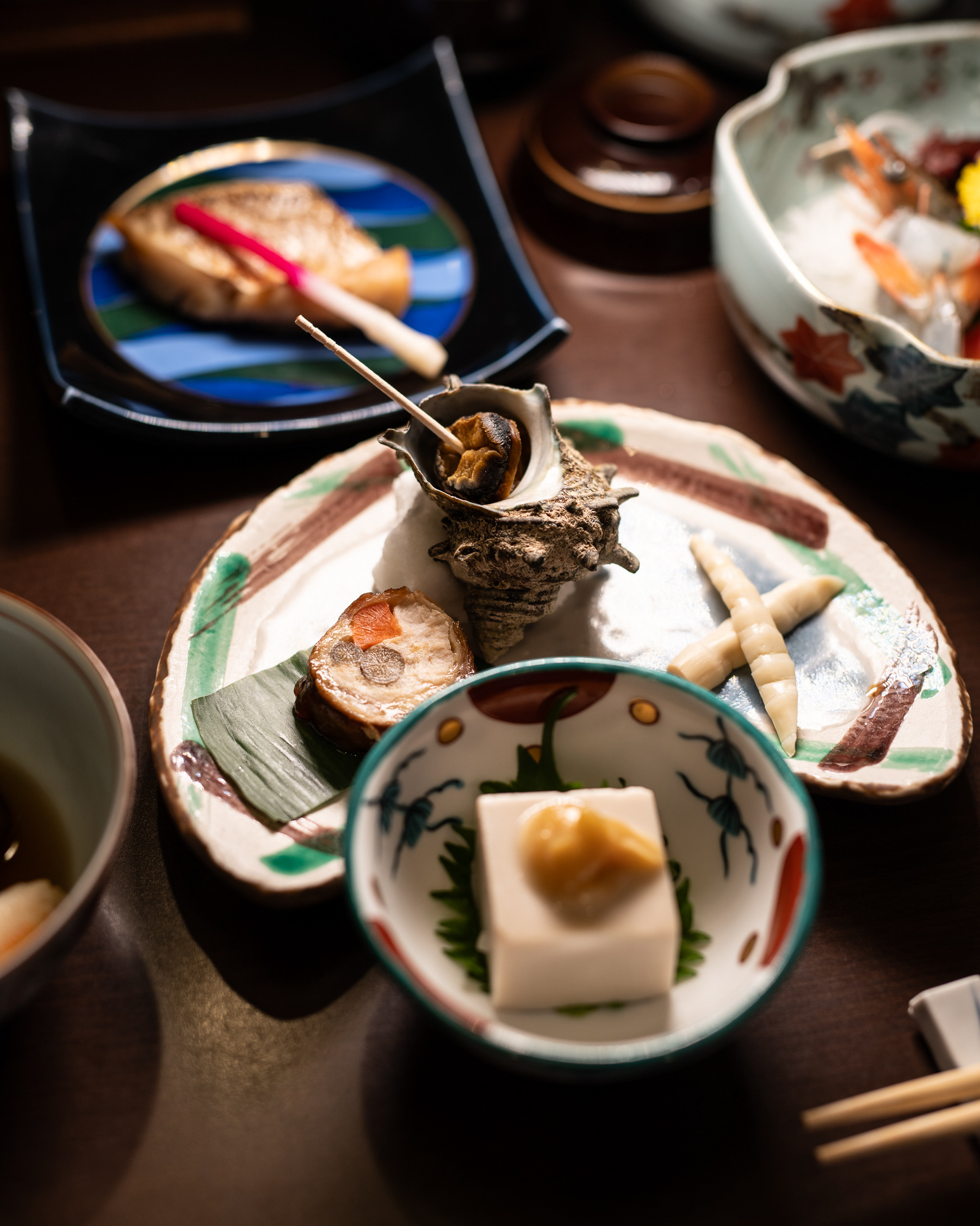 Kaiseki dinner at Hoshi Onsen in Gunma, Japan - photo Martin Kaufmann