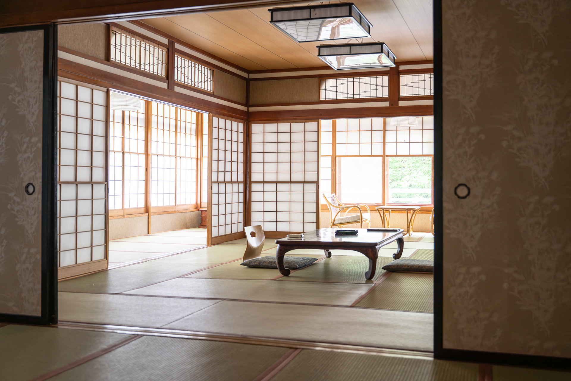 Traditional room at Takaragawa Onsen in the First Annex - photo Martin Kaufmann