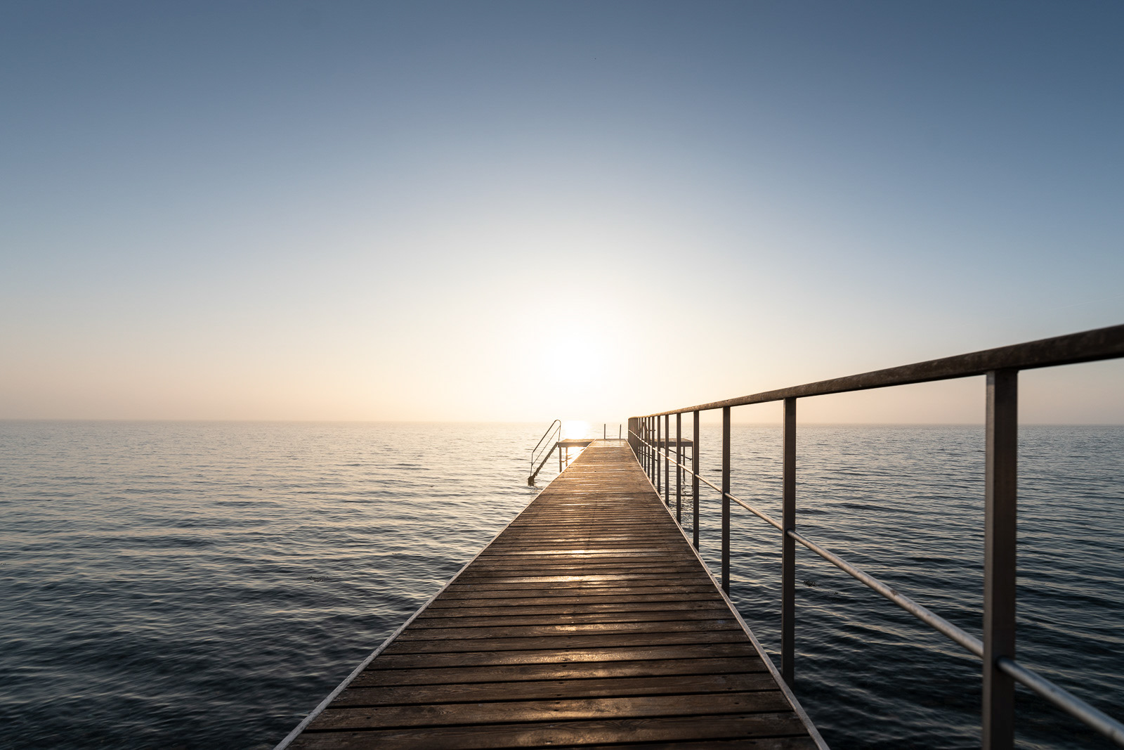 Sunrise and morning swim - Kurhotel Skodsborg - photo Martin Kaufmann