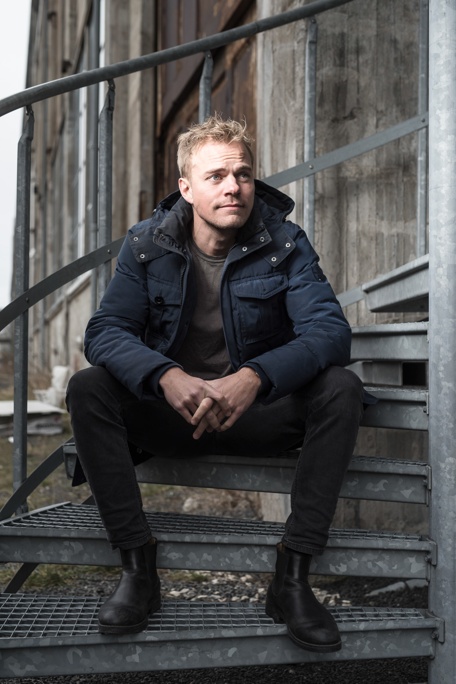 Christoffer Vorre - from shooting LOOW clothes in Copenhagen - photo Martin Kaufmann