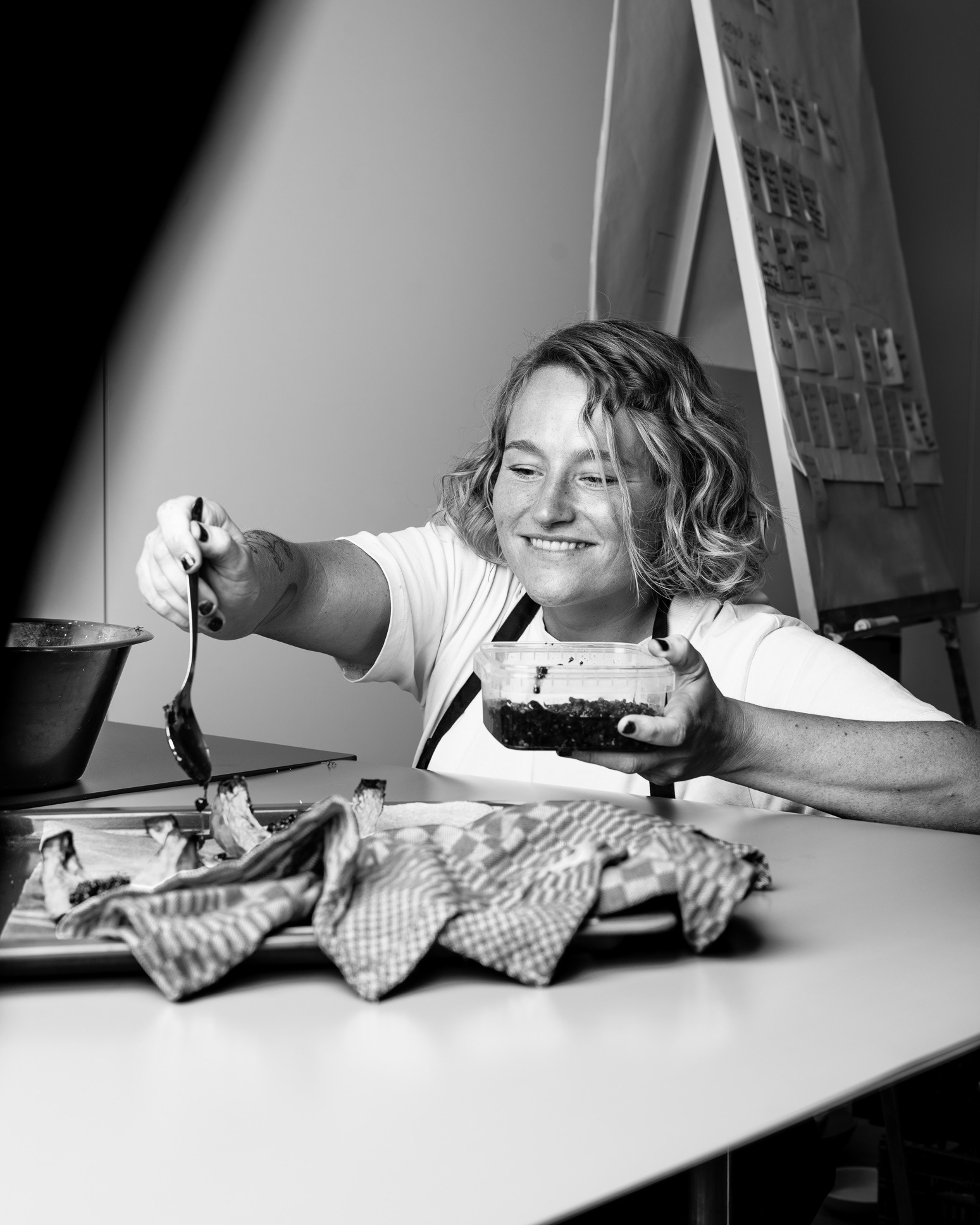 Marlene Lindagaard - Vegan recipes for cookbook with Dagrofa - photo Martin Kaufmann