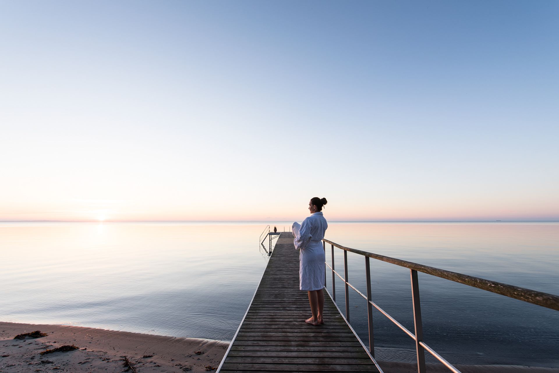 Morning swim - Øresund in Denmark - photo Martin Kaufmann 