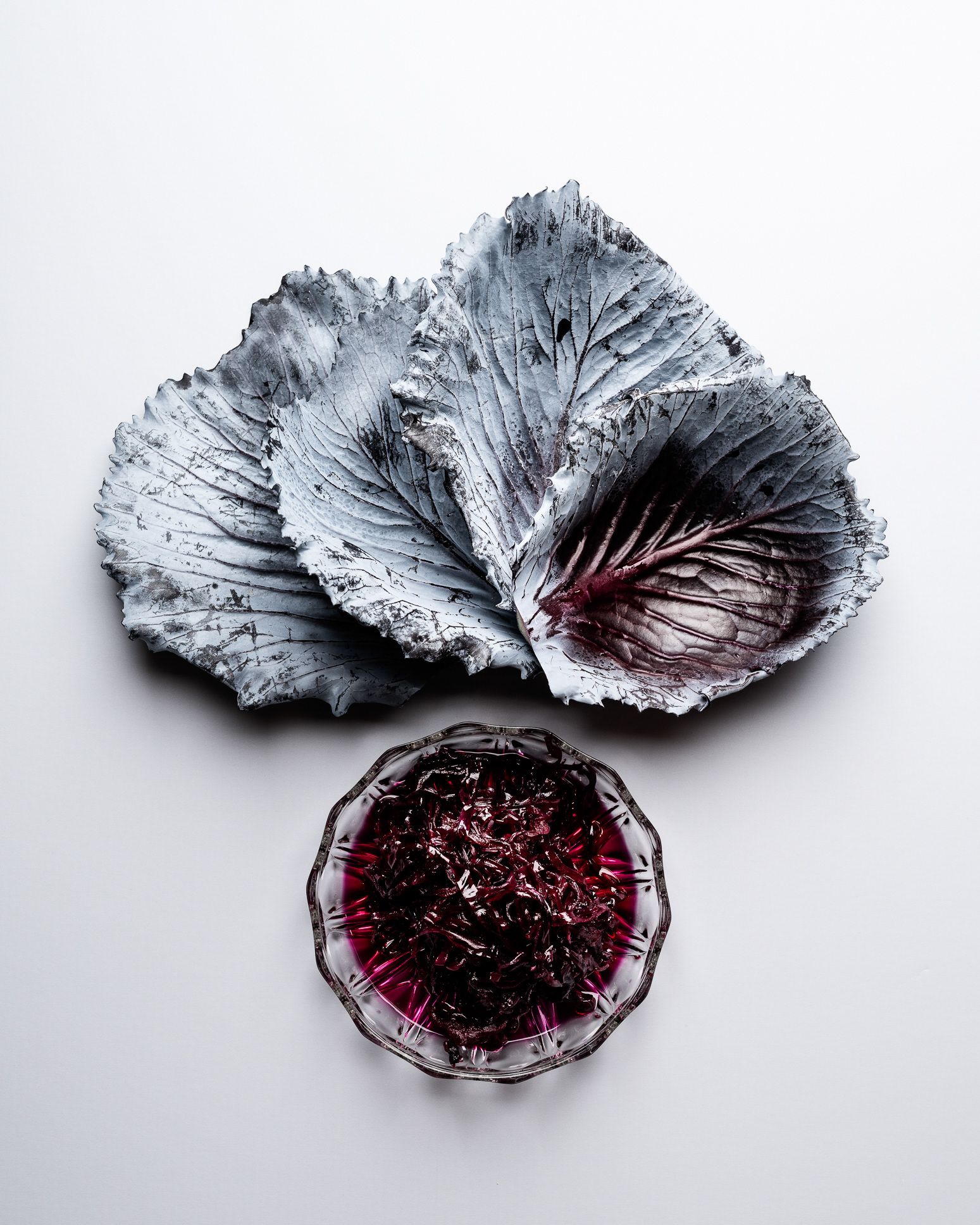 Red cabbage - working with Marlene Lindegaard / Dagrofa - photo Martin Kaufmann