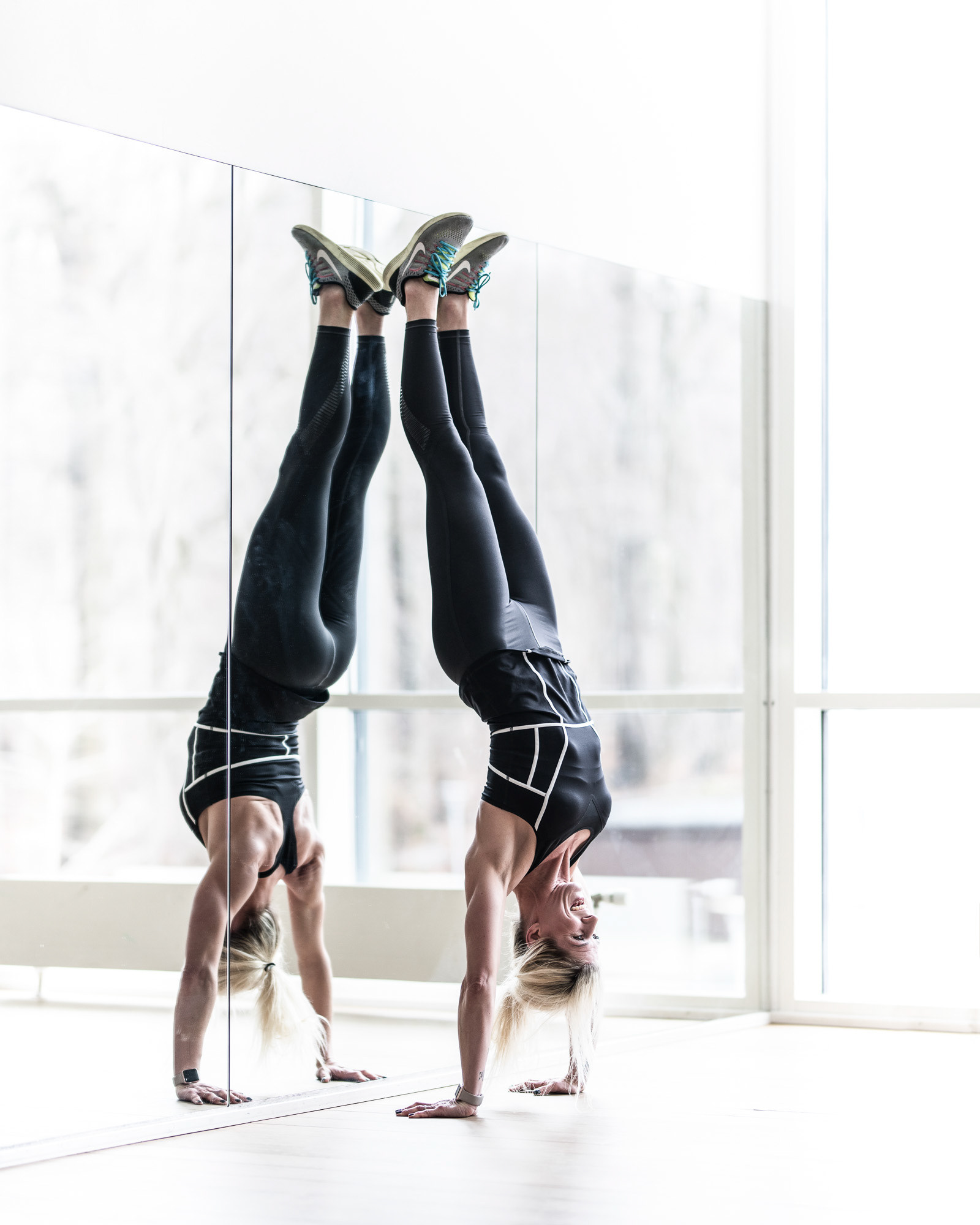 Rikke Hørlykke - crossfit at Kurhotel Skodsborg - photo Martin Kaufmann