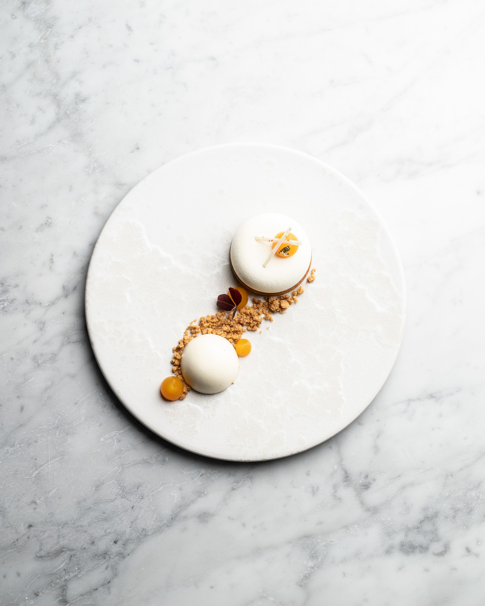 New Year's menu at Kurhotel Skodsborg - by Erik Kroun - photo Martin Kaufmann