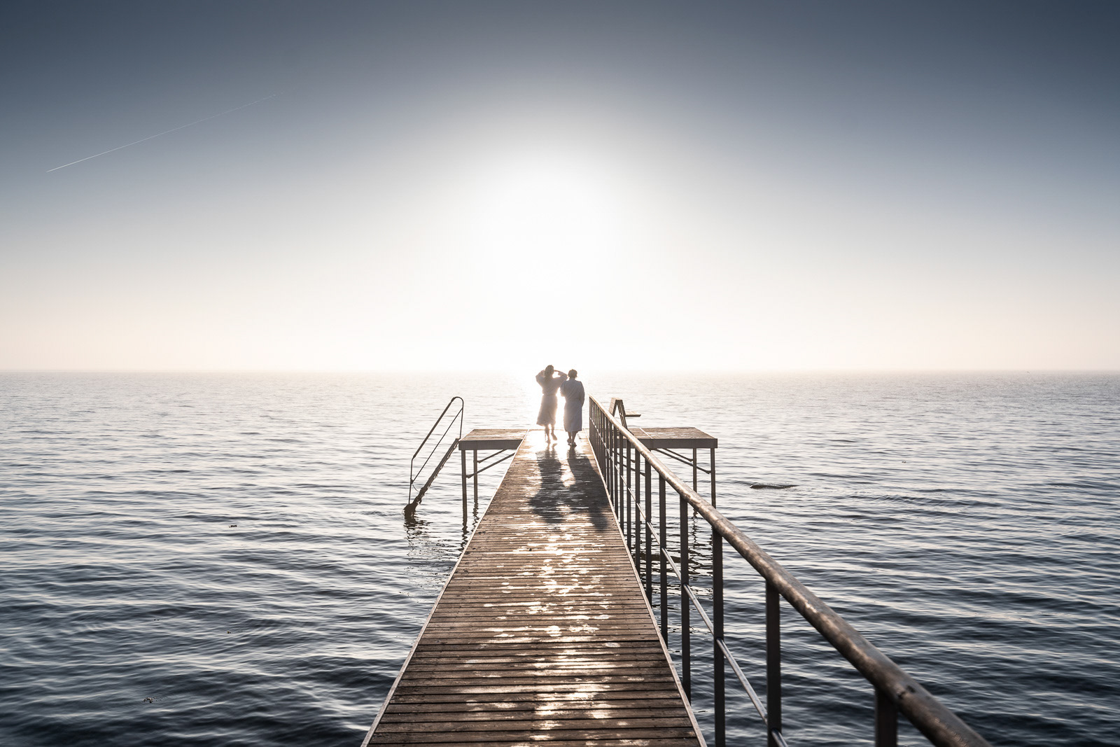 Sunrise and morning swim - Kurhotel Skodsborg - photo Martin Kaufmann