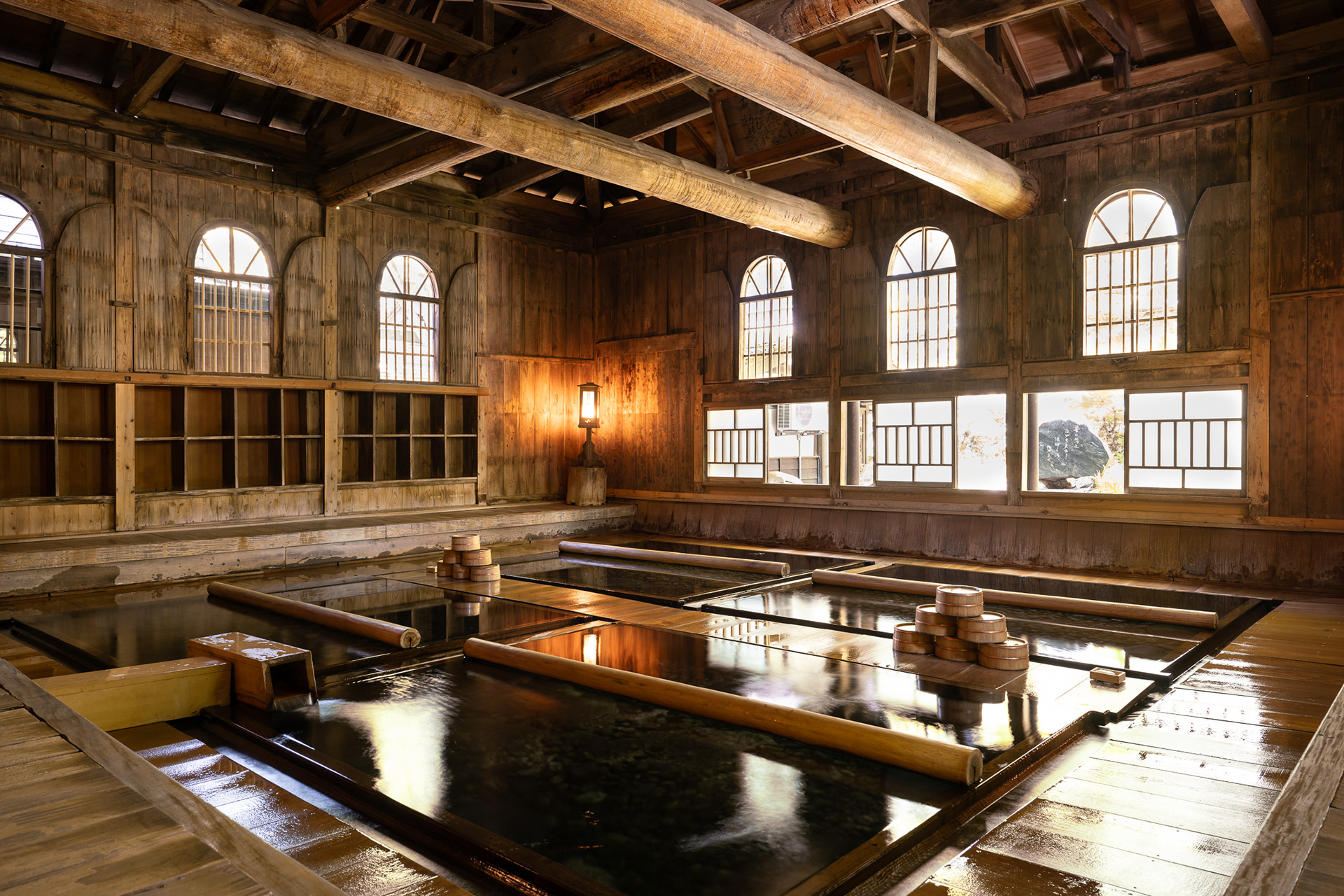Hoshi No Yu at Hoshi Onsen (Japanese hot spring) - mixed gender bath - photo Martin Kaufmann