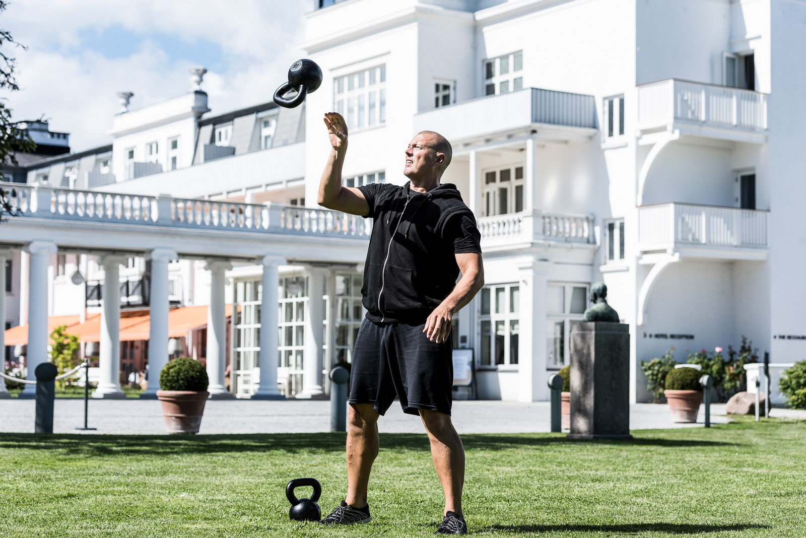 Ole Cosmus - crossfit instructor - Instructors at Kurhotel Skodsborg - photo Martin Kaufmann